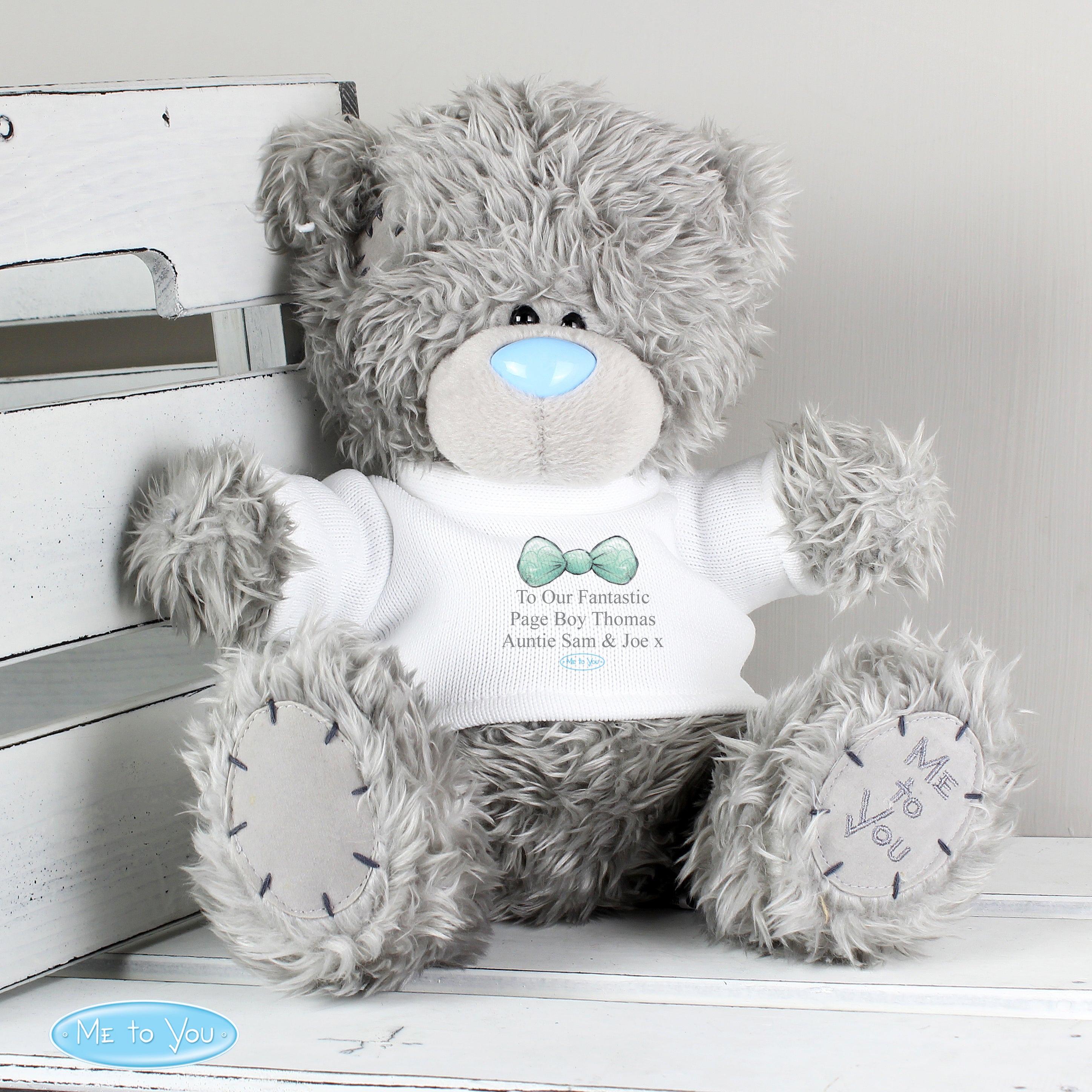 Personalised Me To You Bear for Pageboy and Usher - gift & personalise