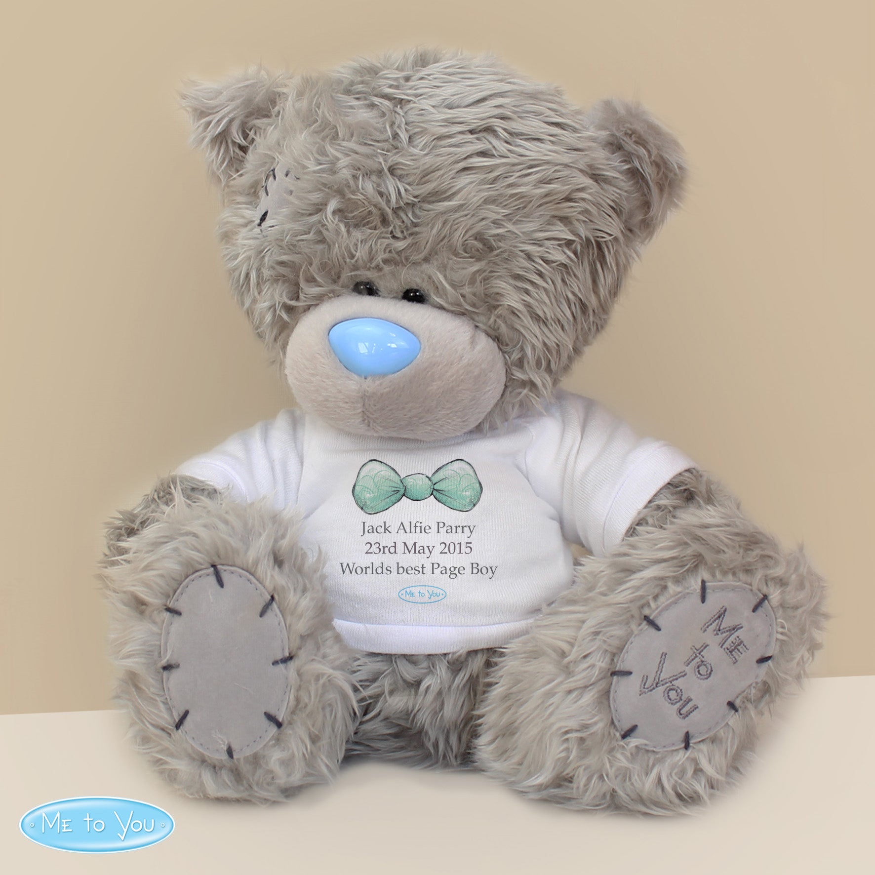 Personalised Me To You Bear for Pageboy and Usher - gift & personalise