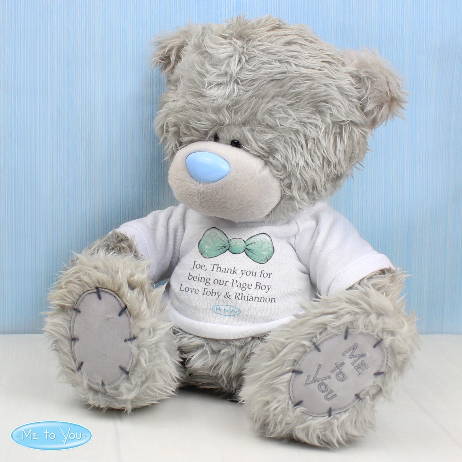 Personalised Me To You Bear for Pageboy and Usher - gift & personalise