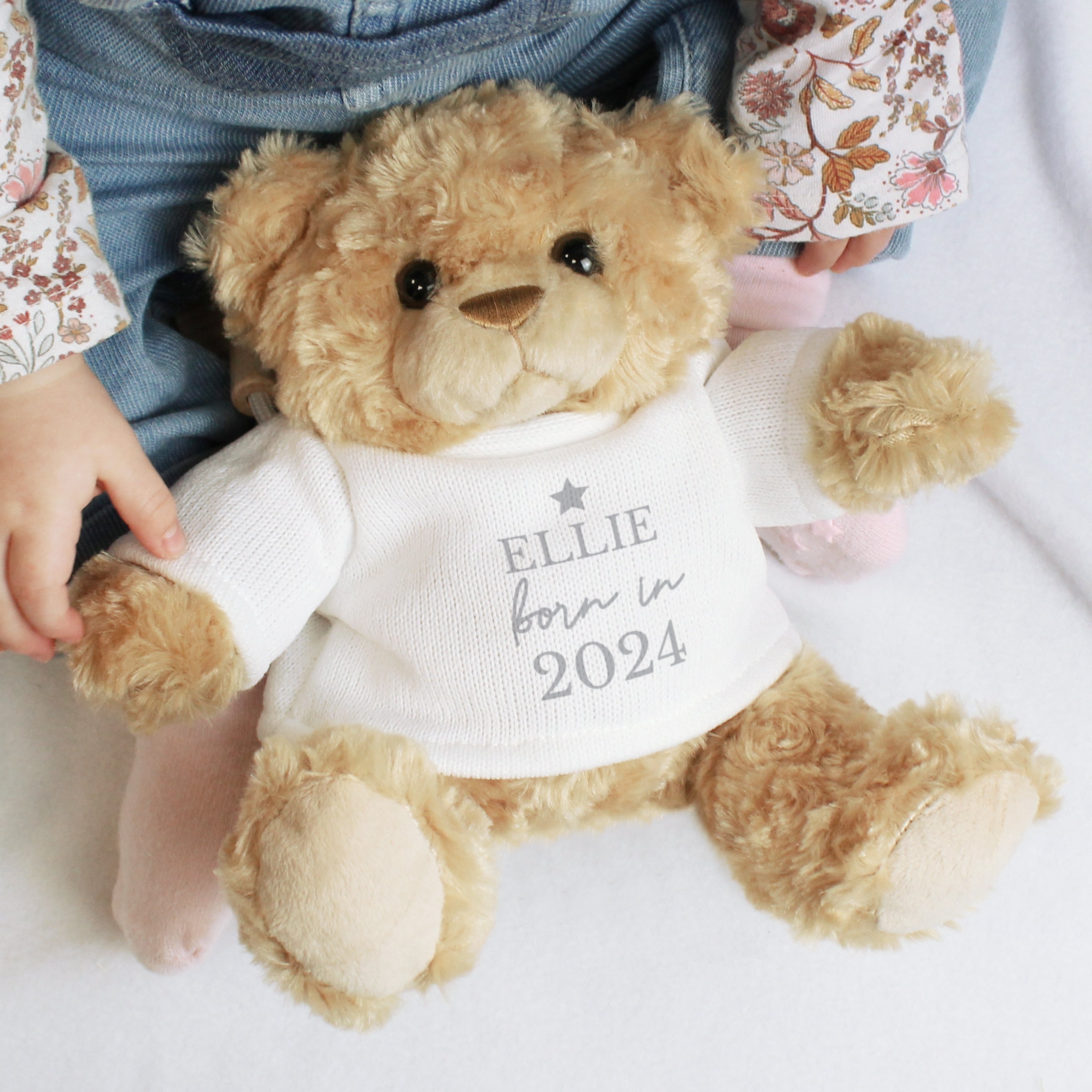 Personalised Born In Teddy Bear - gift & personalise