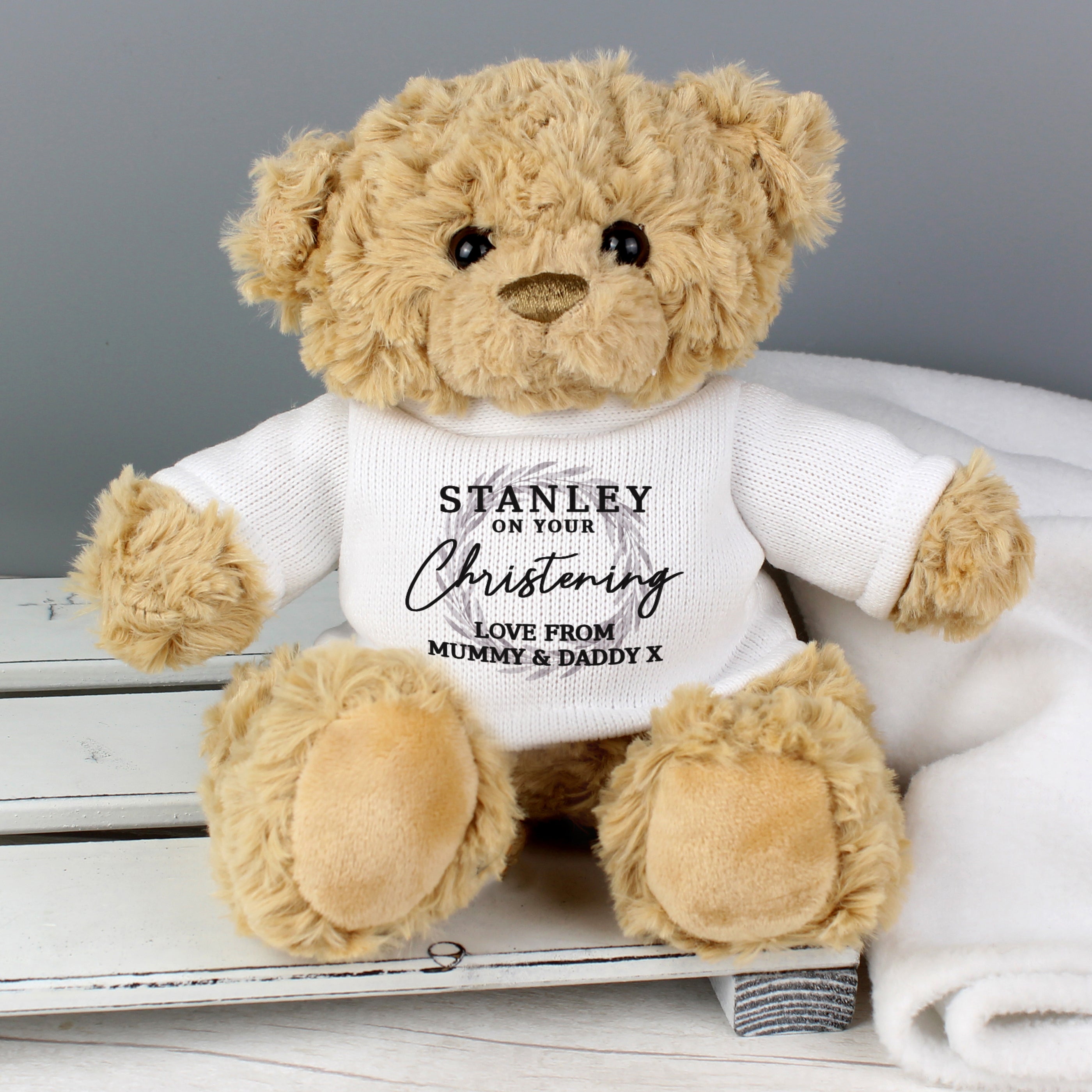 Personalised 'Truly Blessed' Teddy Bear - gift & personalise