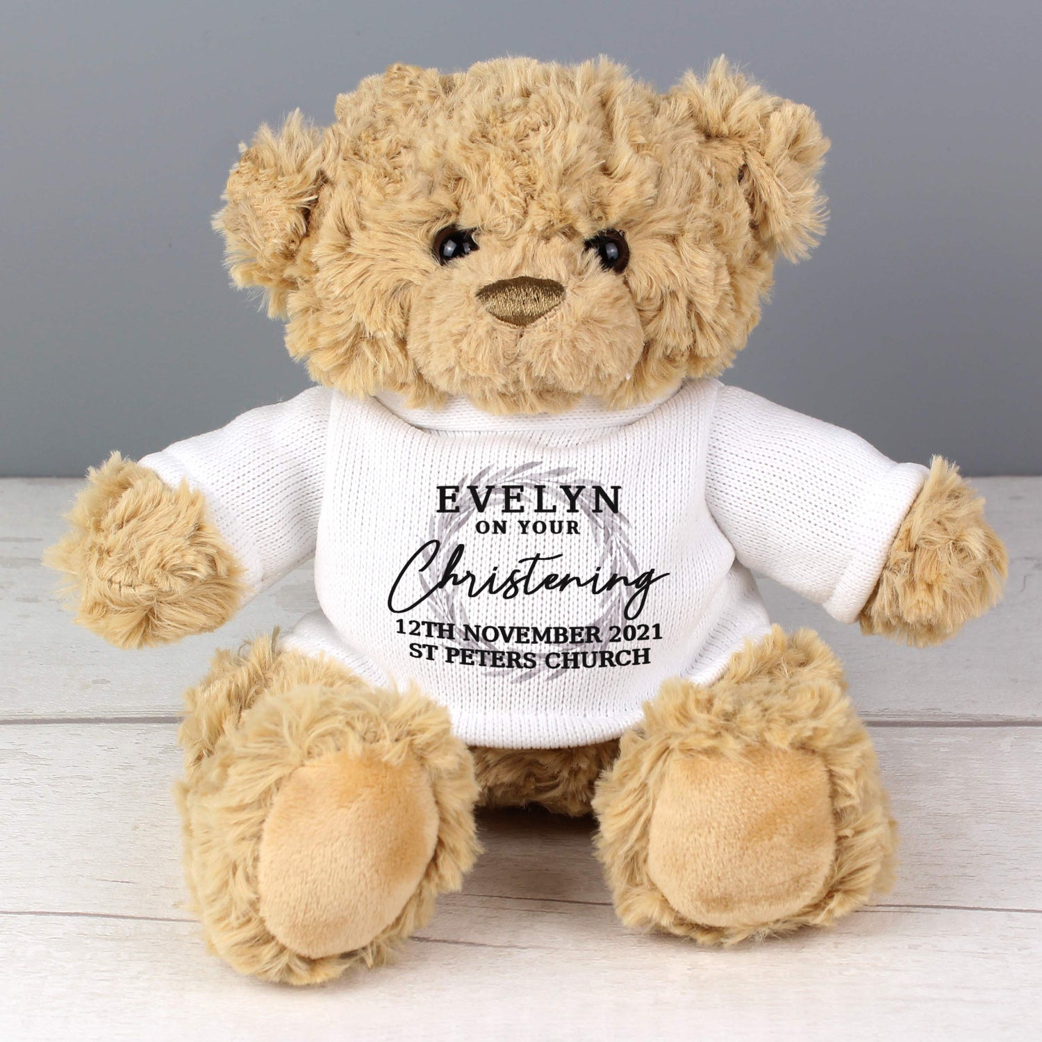 Personalised 'Truly Blessed' Teddy Bear - gift & personalise