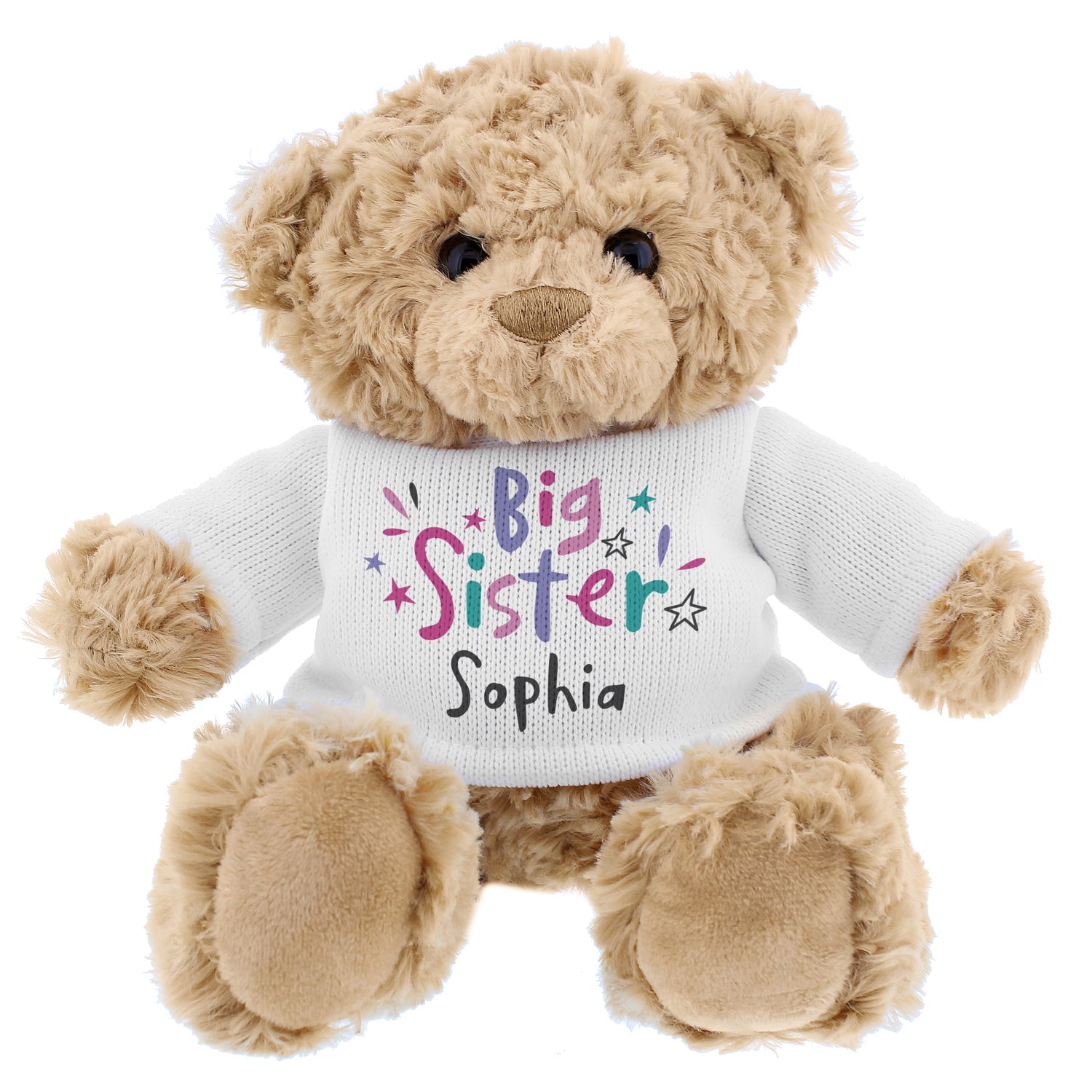 Personalised Big Sister Teddy Bear - gift & personalise