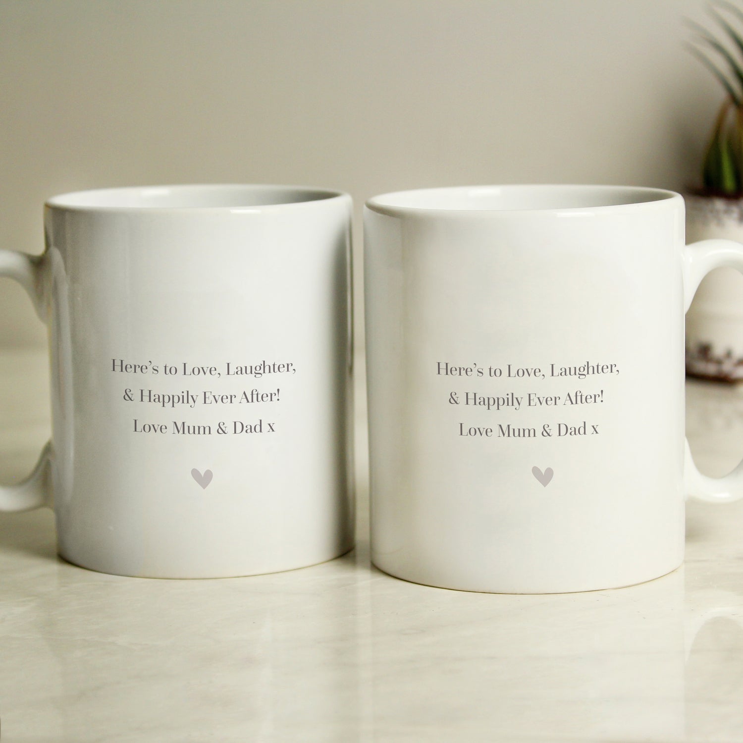 Personalised Couples Mug Set - gift & personalise