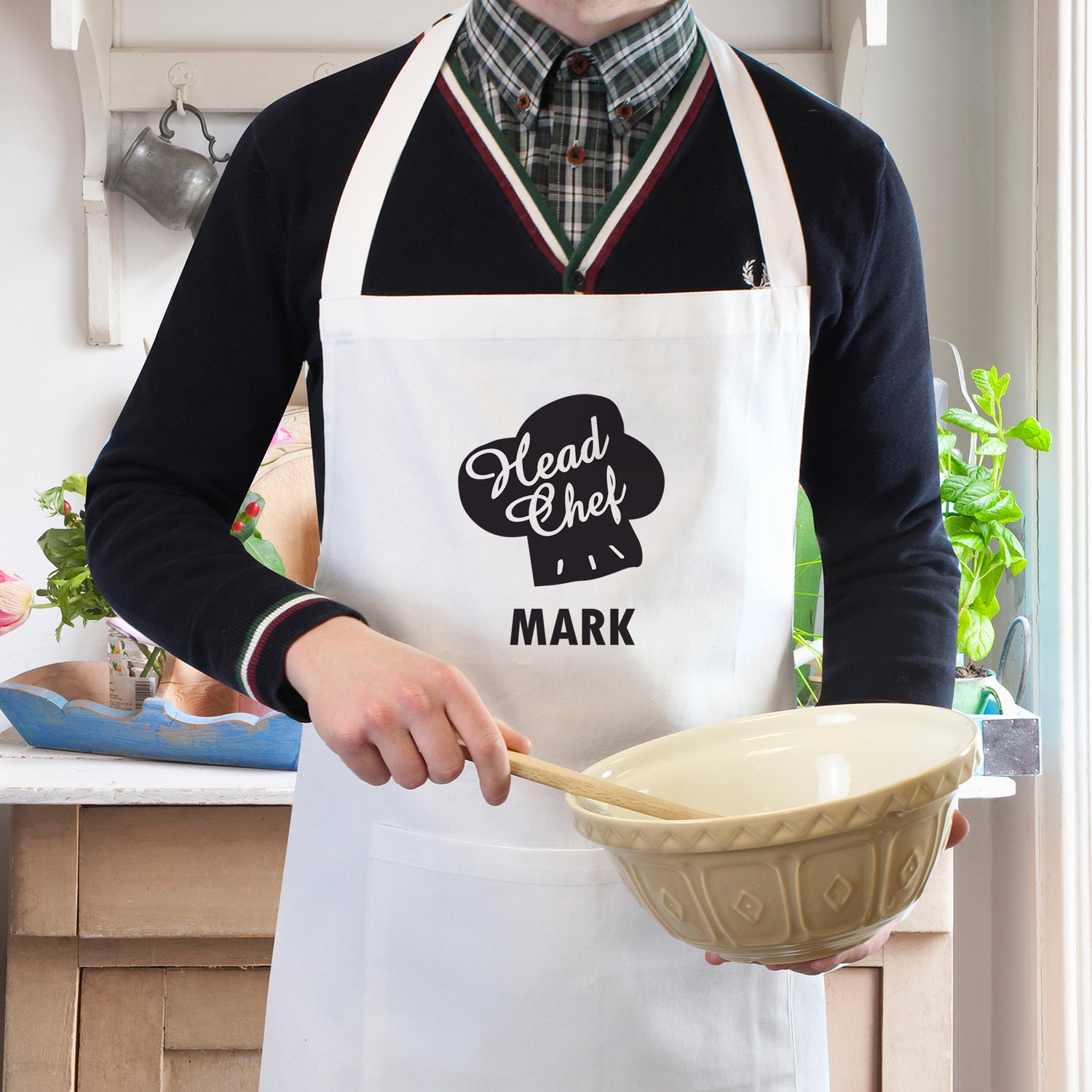 Personalised Head Chef Apron - gift & personalise