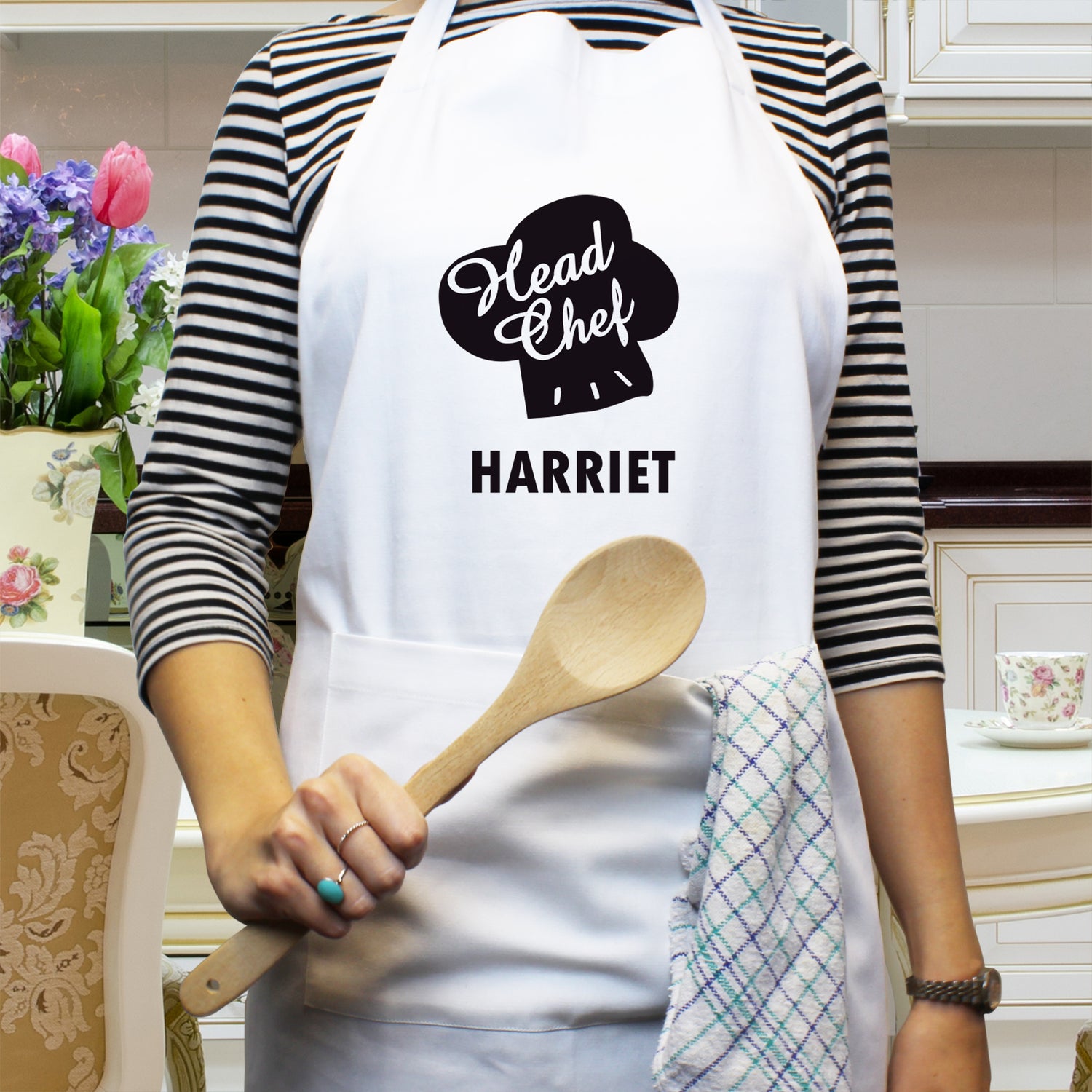 Personalised Head Chef Apron - gift & personalise