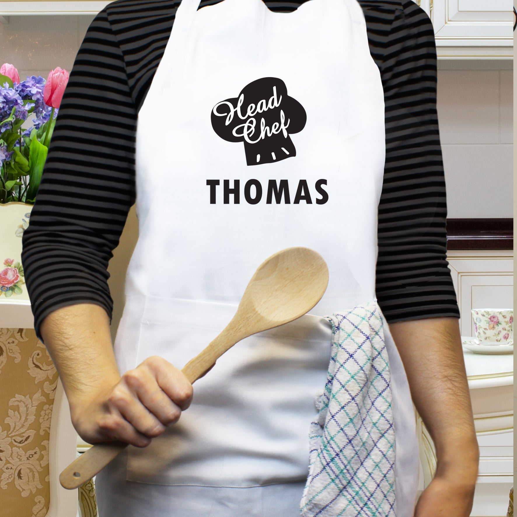 Personalised Head Chef Apron - gift & personalise