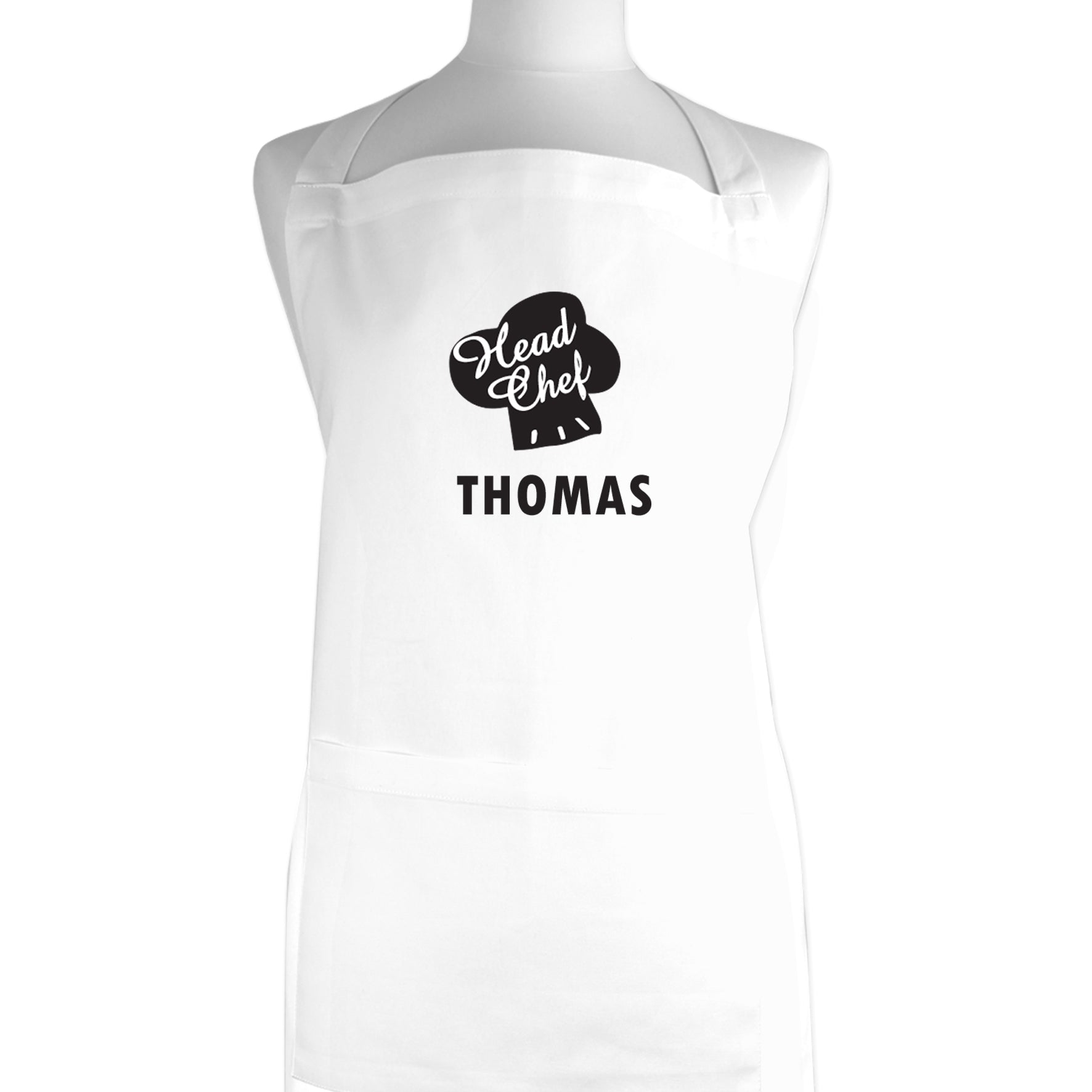 Personalised Head Chef Apron - gift & personalise