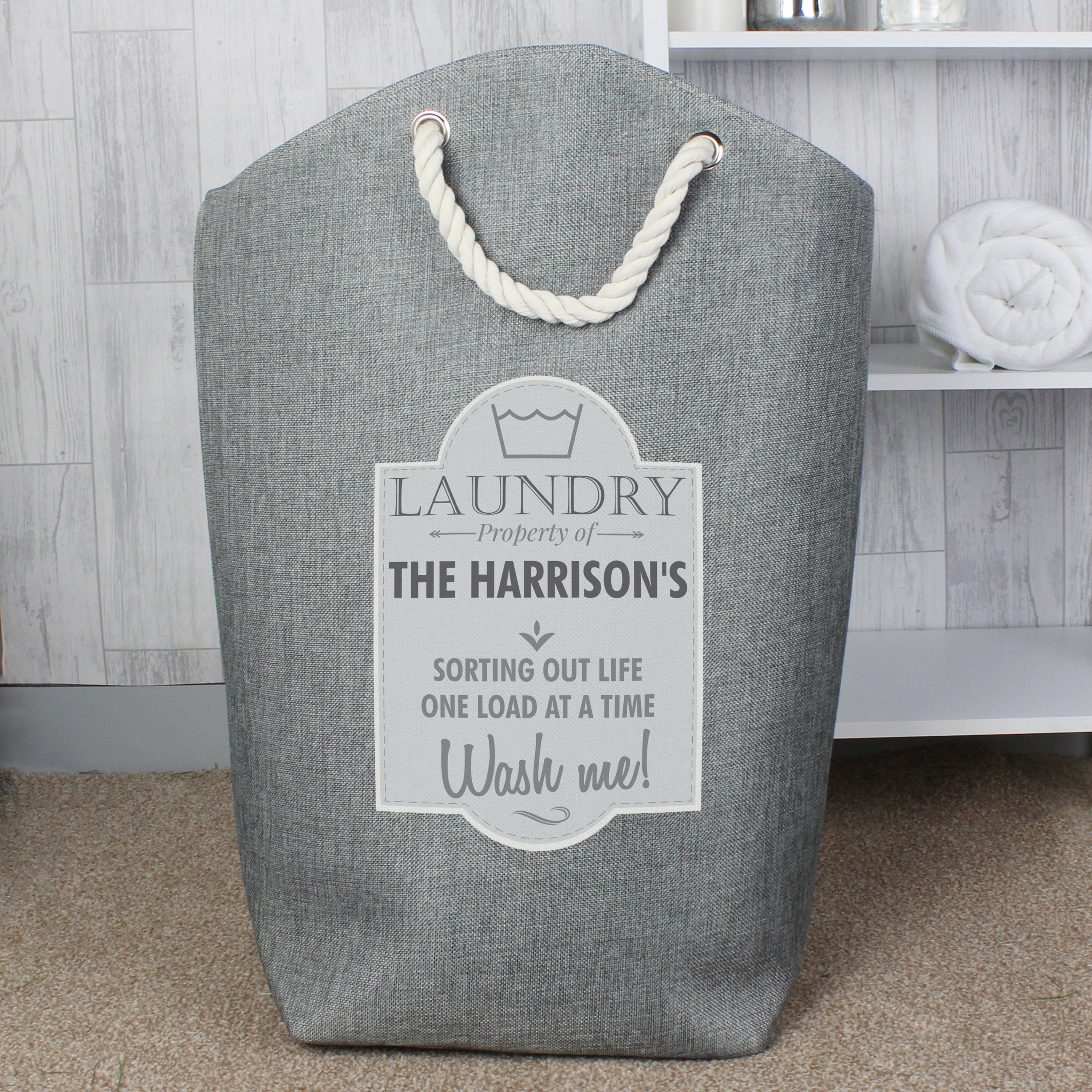 Personalised Laundry Bag - gift & personalise