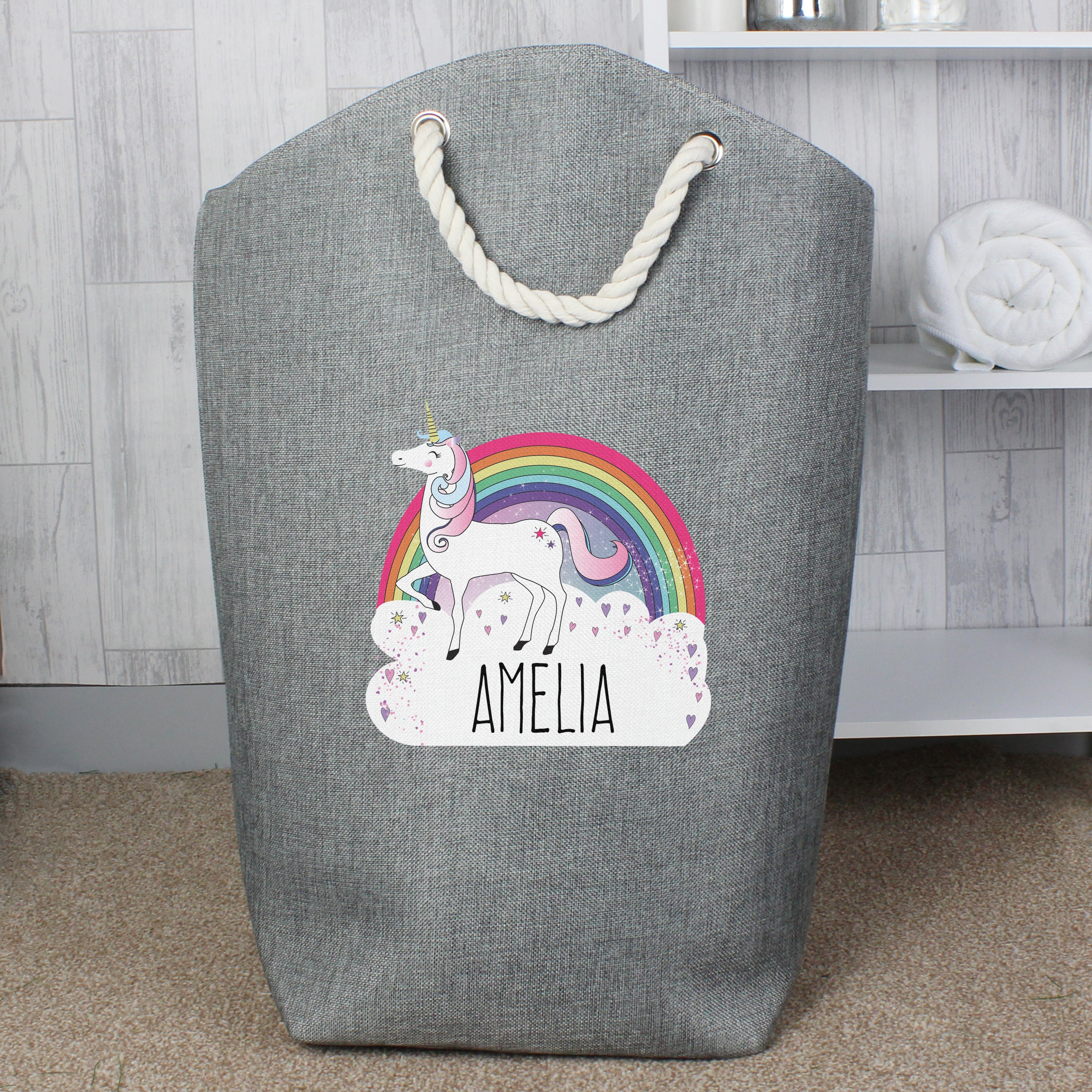 Personalised Unicorn Storage Bag - gift & personalise