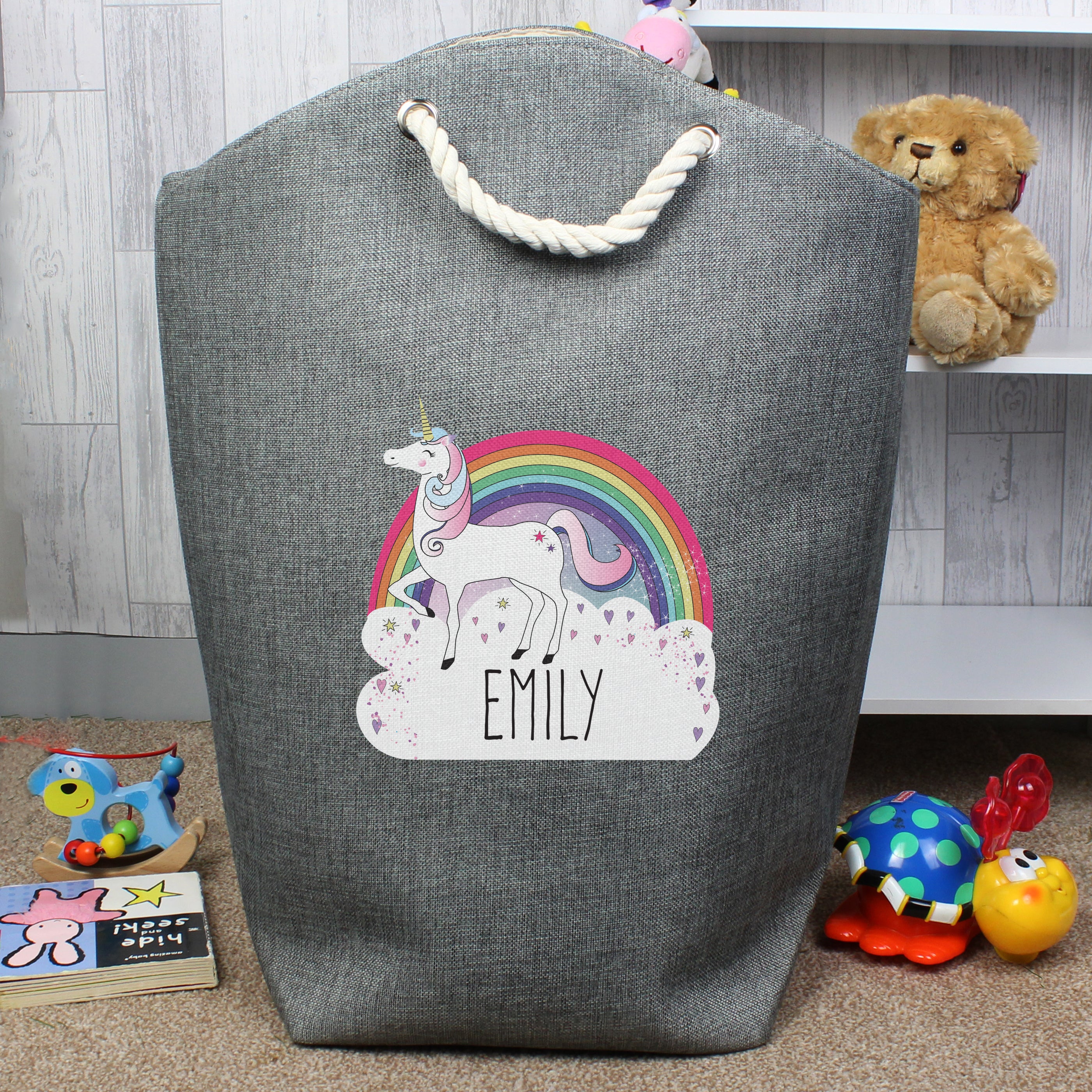 Personalised Unicorn Storage Bag - gift & personalise