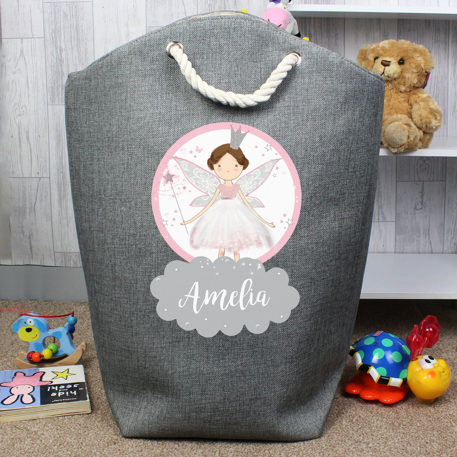 Personalised Fairy Princess Storage Bag - gift & personalise