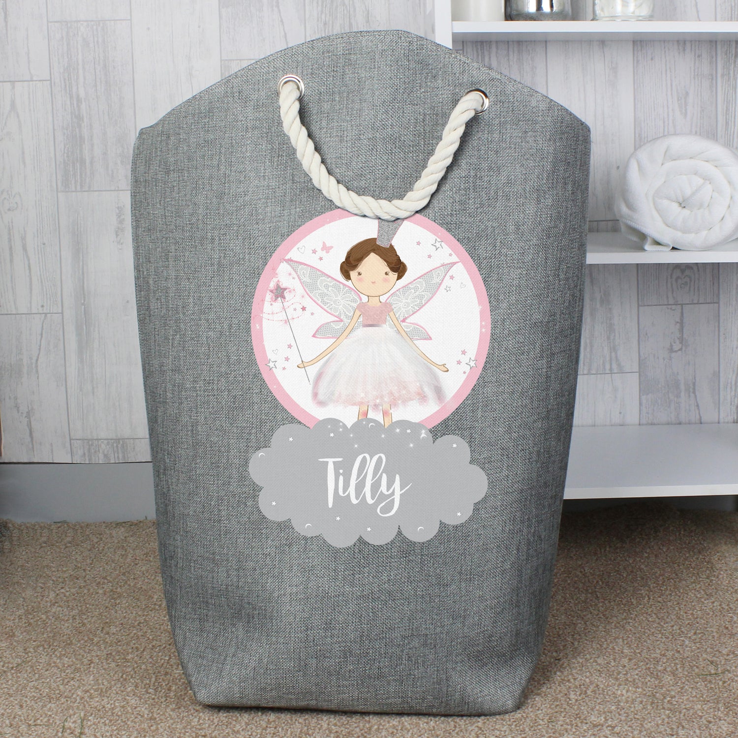 Personalised Fairy Princess Storage Bag - gift & personalise