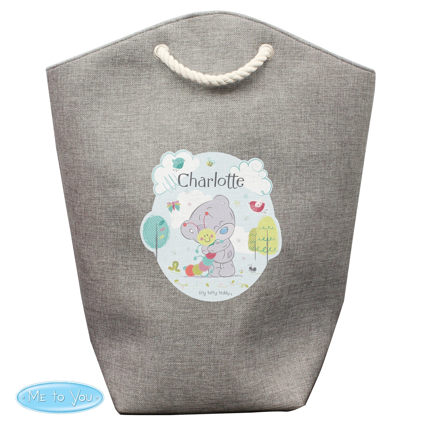 Personalised Tiny Tatty Teddy Cuddle Bug Storage Bag - gift & personalise