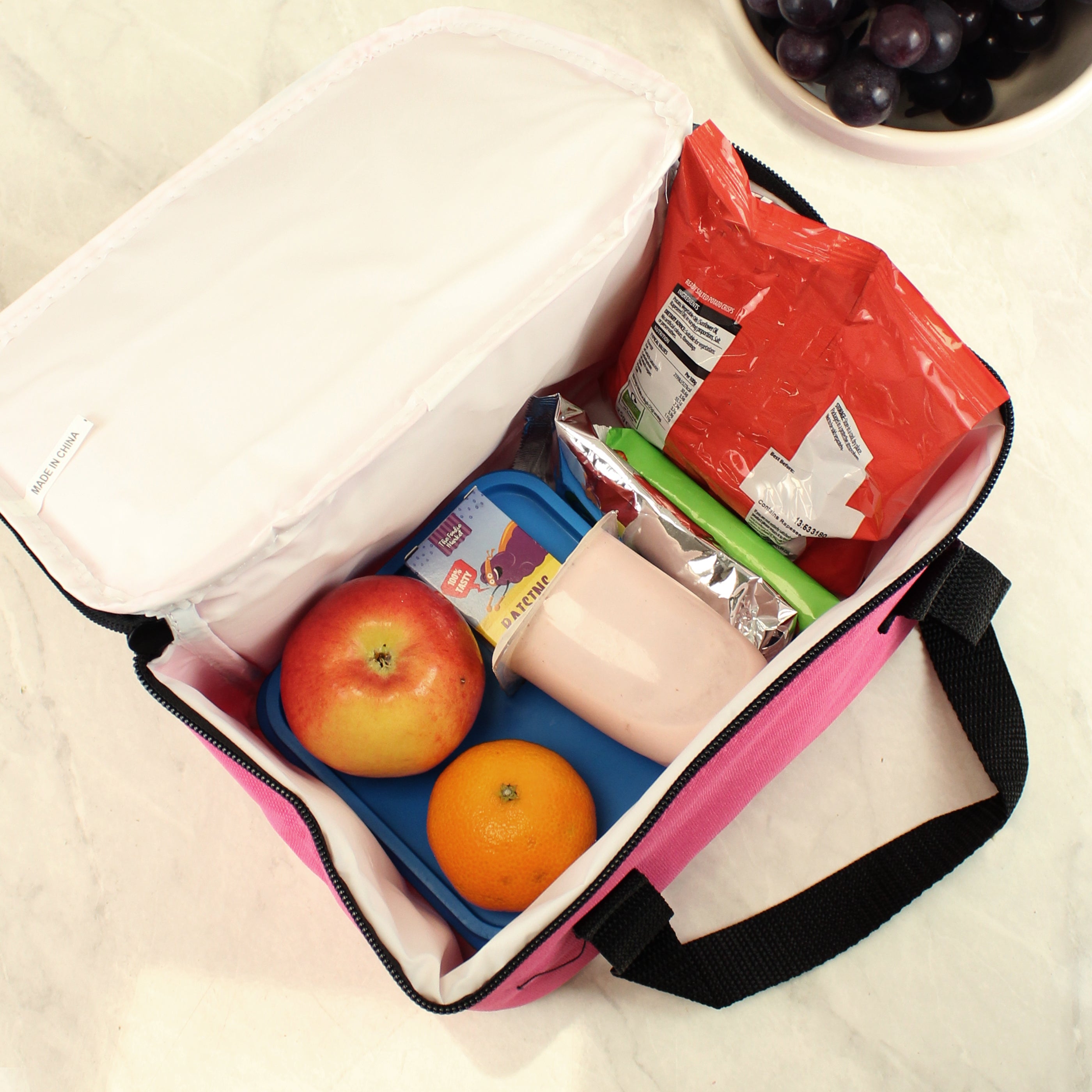 Personalised Fairy Pink Lunch Bag - gift & personalise