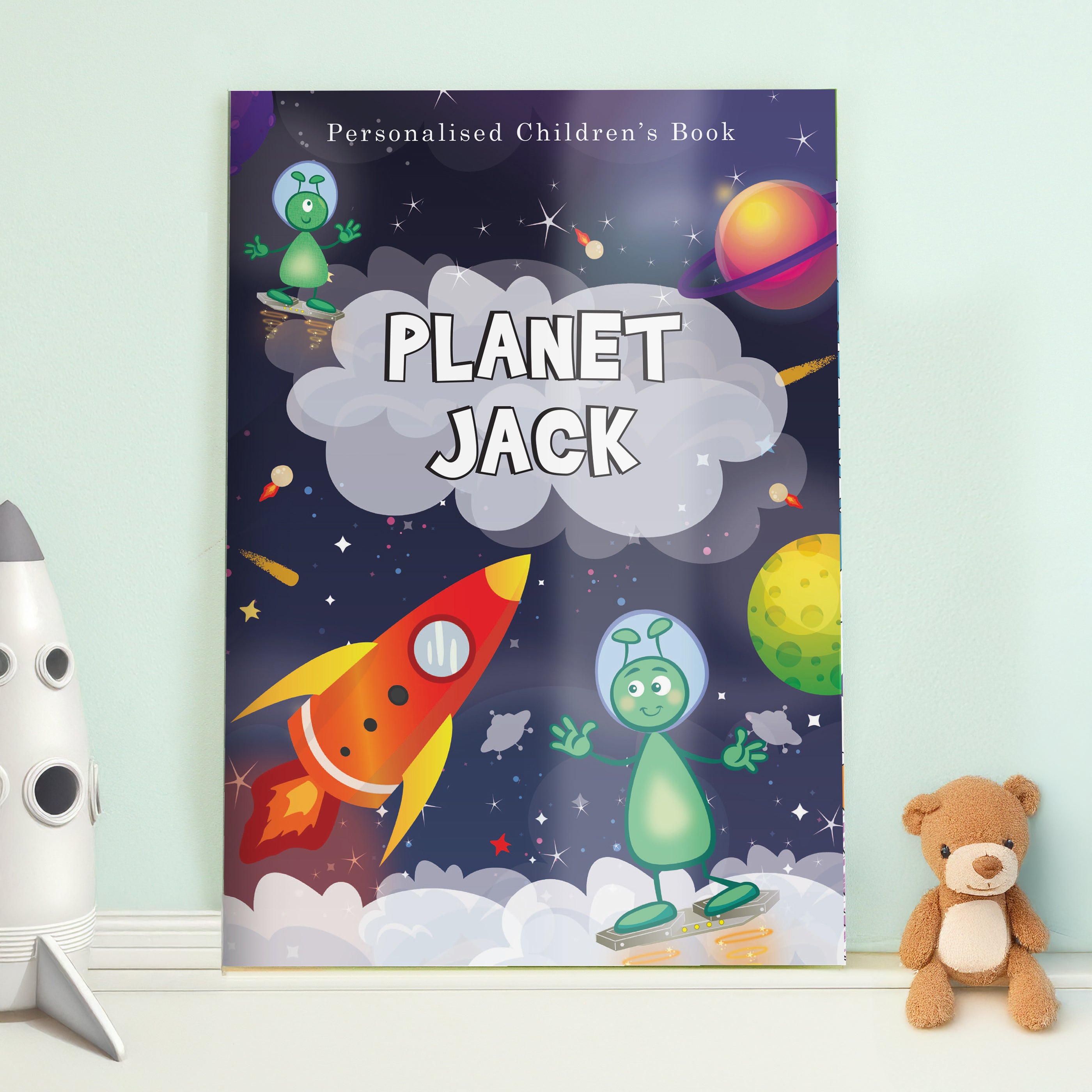 Personalised Space Story Book - gift & personalise