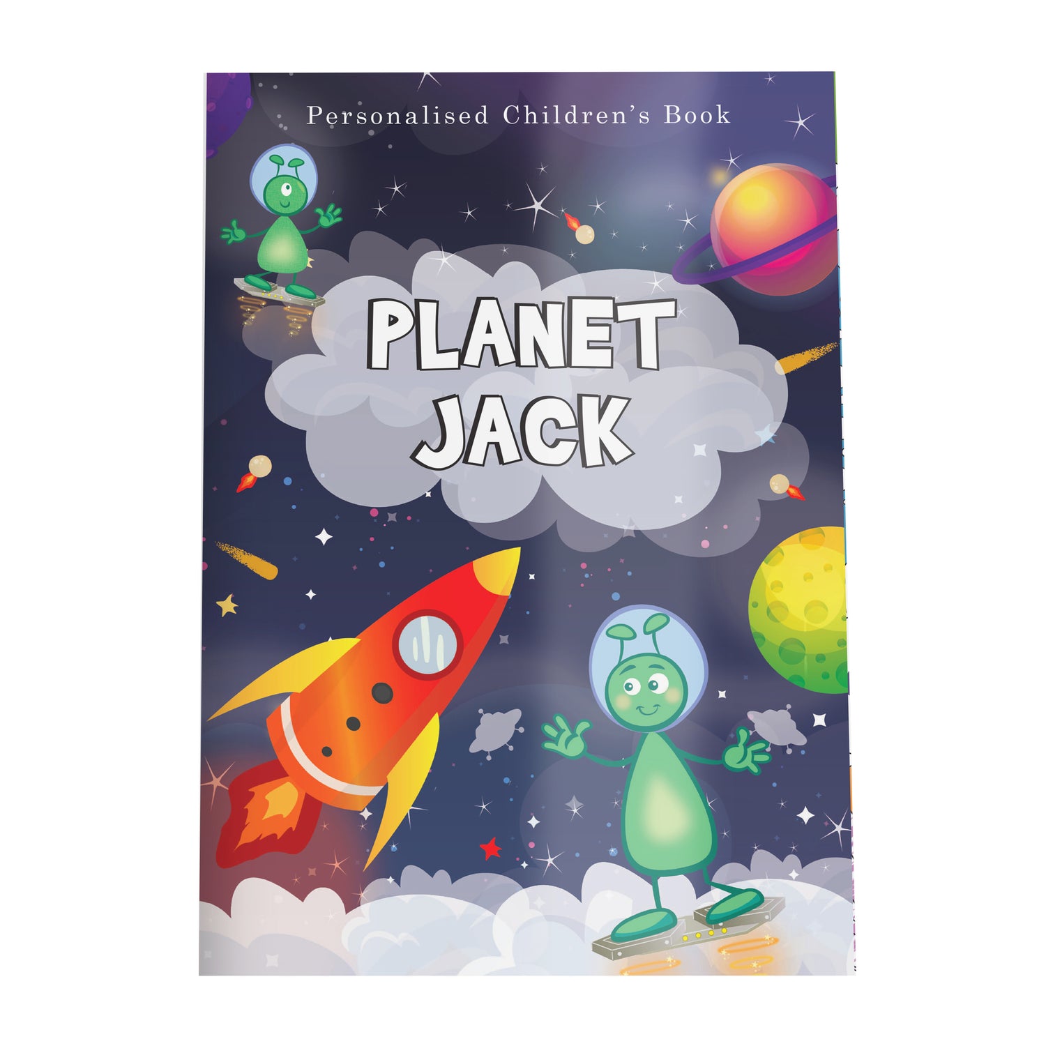 Personalised Space Story Book - gift & personalise