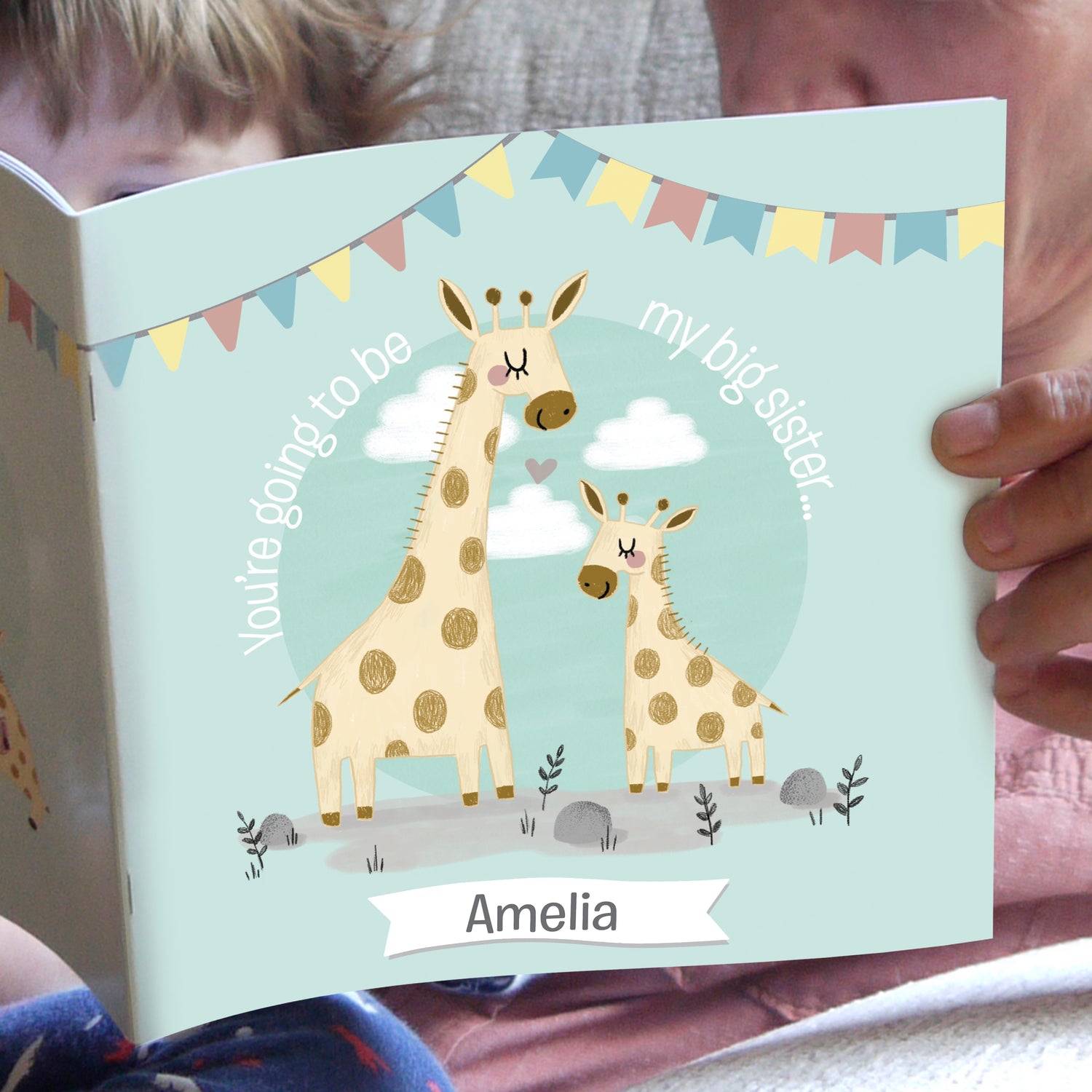 Personalised Big Sister Story Book - gift & personalise