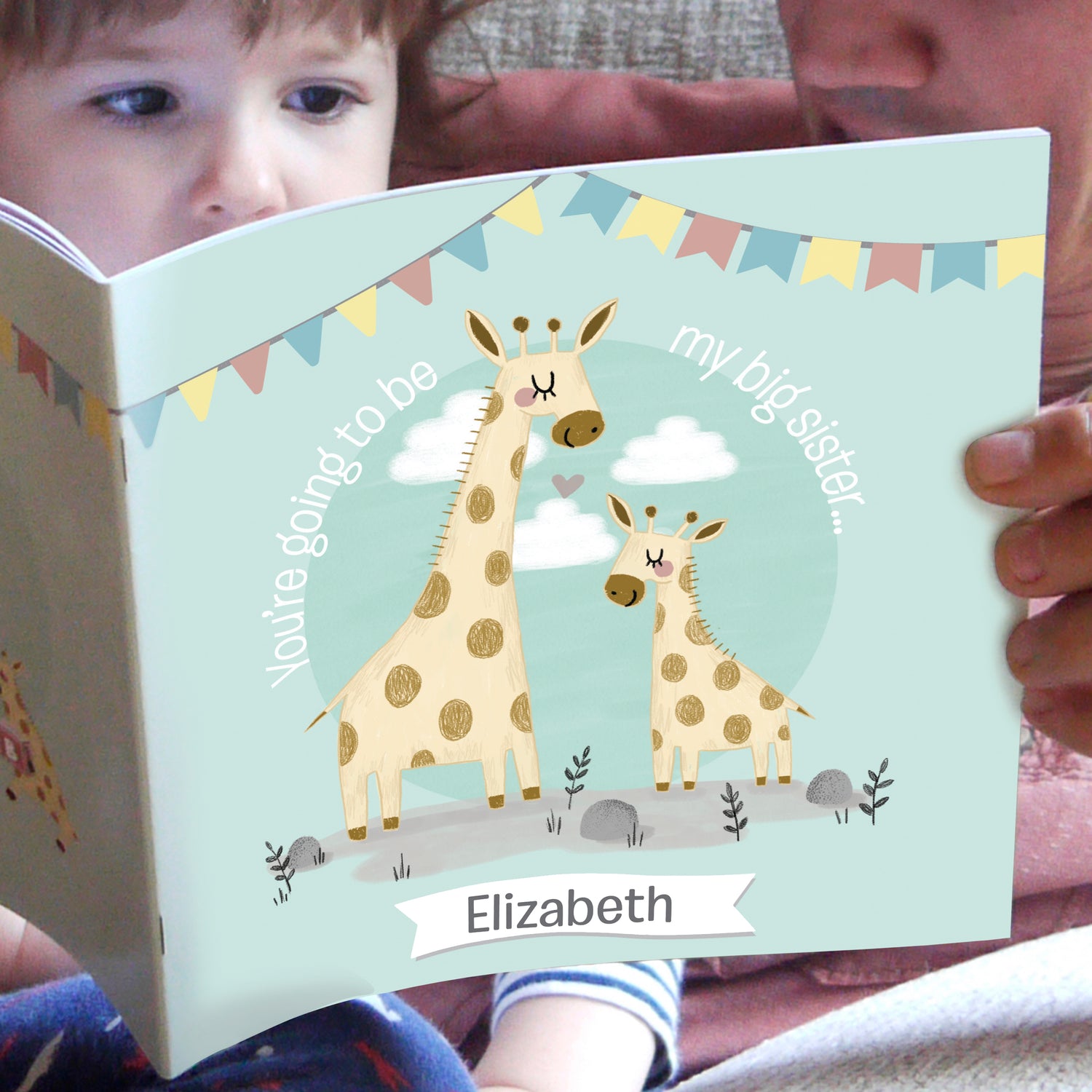 Personalised Big Sister Story Book - gift & personalise