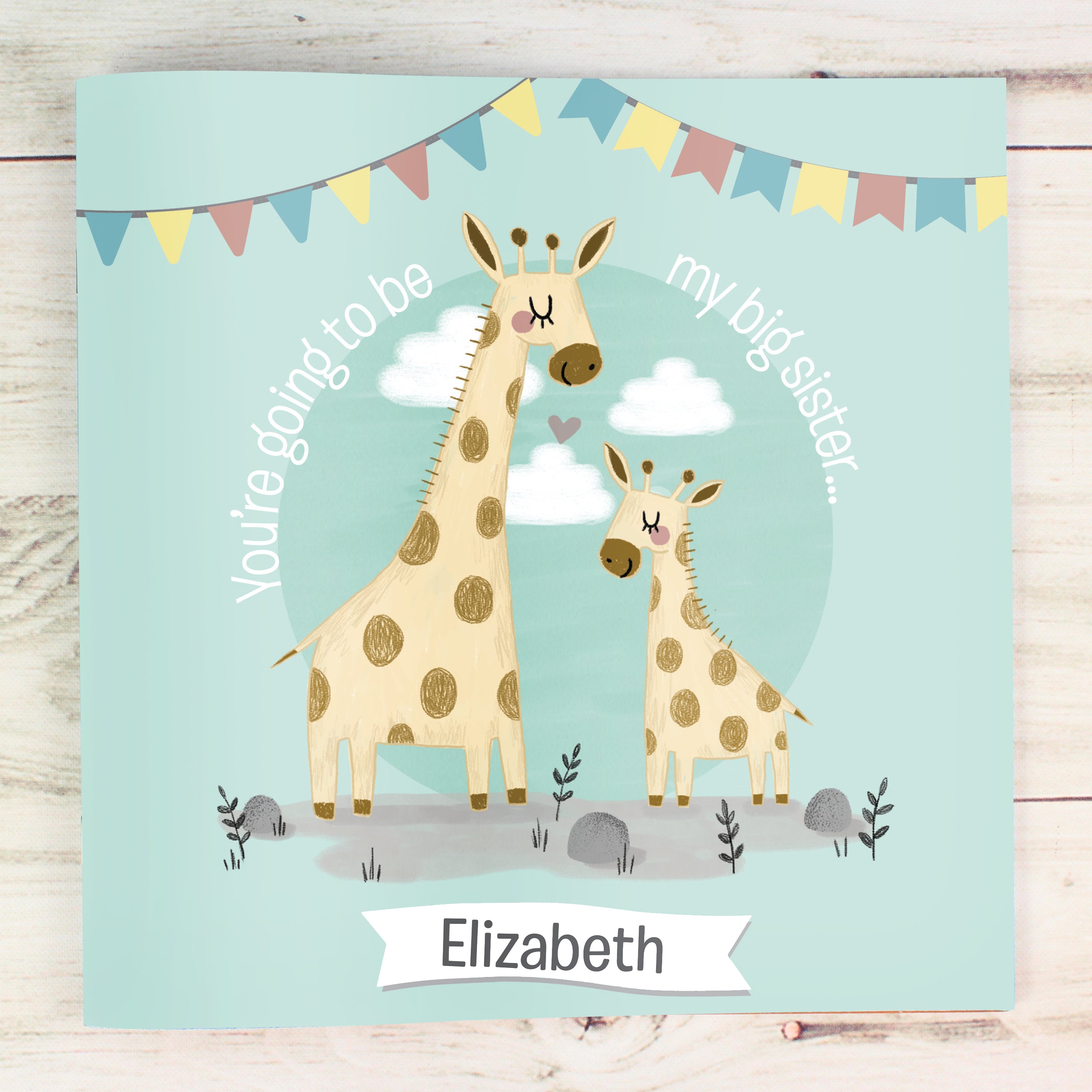 Personalised Big Sister Story Book - gift & personalise