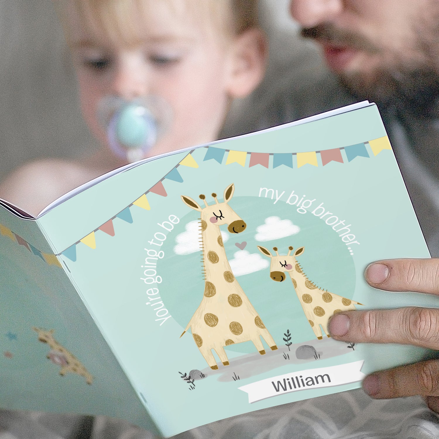 Personalised Big Brother Story Book - gift & personalise