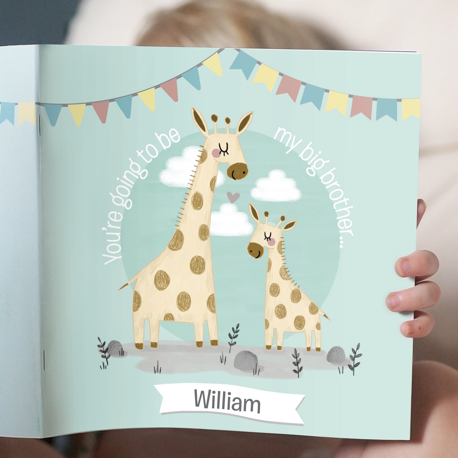 Personalised Big Brother Story Book - gift & personalise