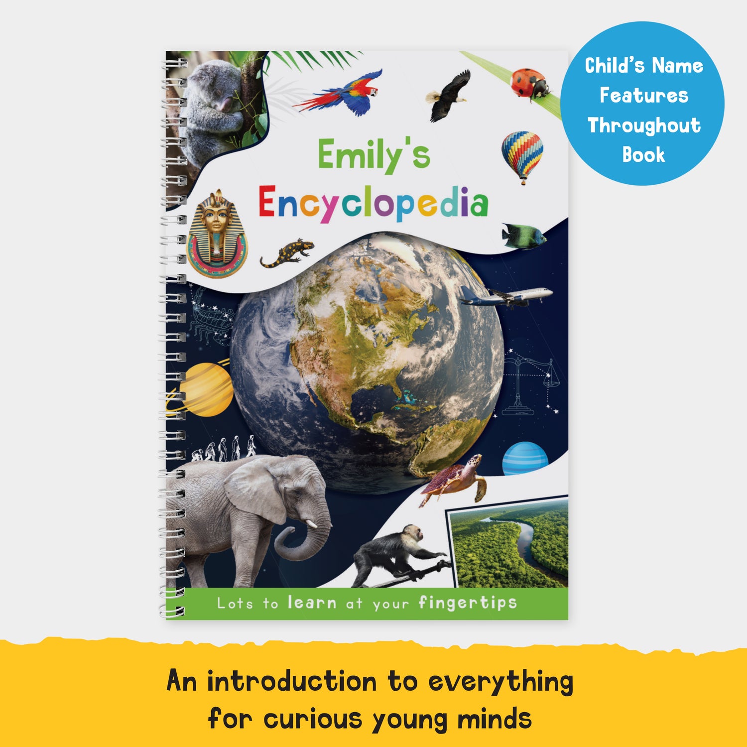 Personalised Childrens Encyclopeadia - gift & personalise