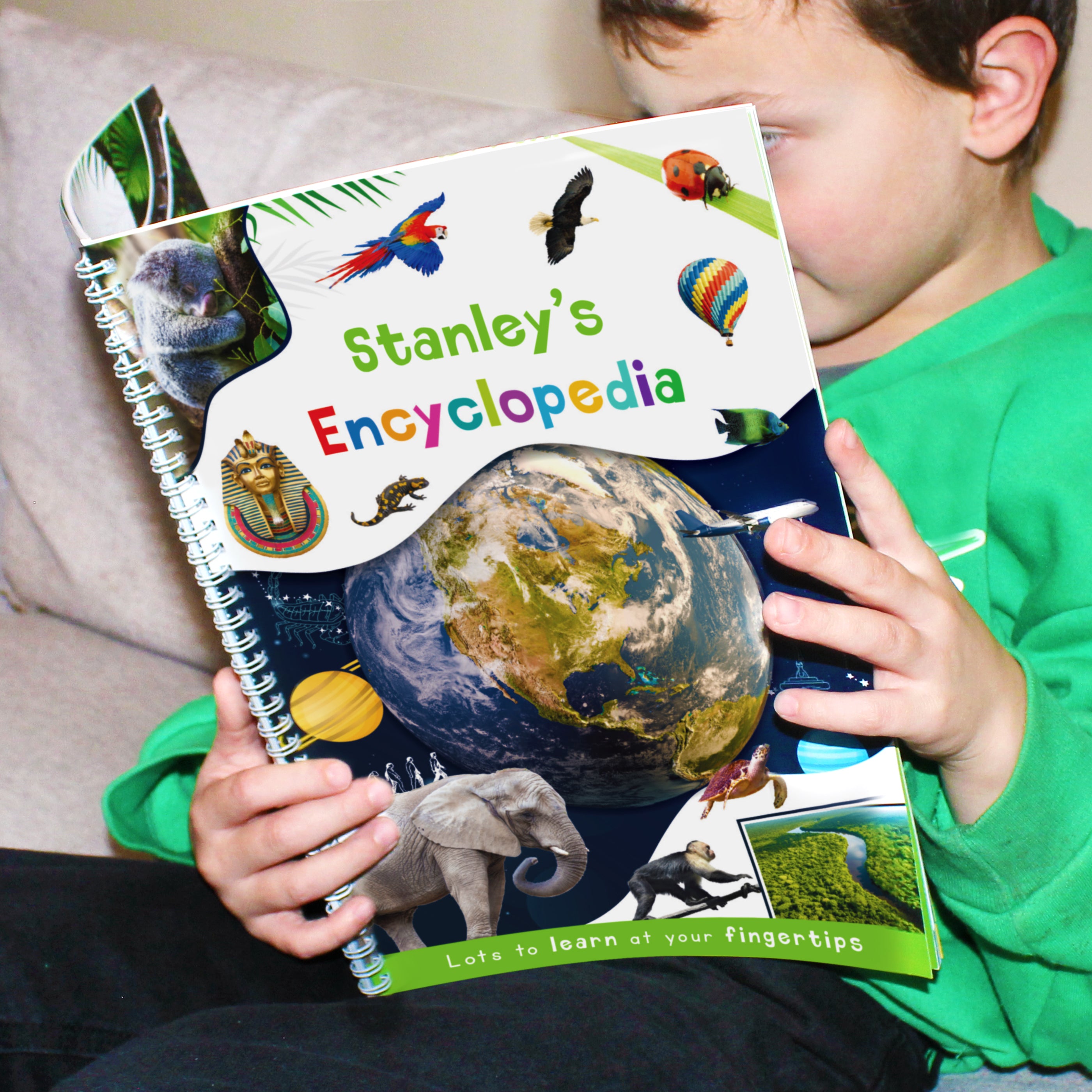 Personalised Childrens Encyclopeadia - gift & personalise