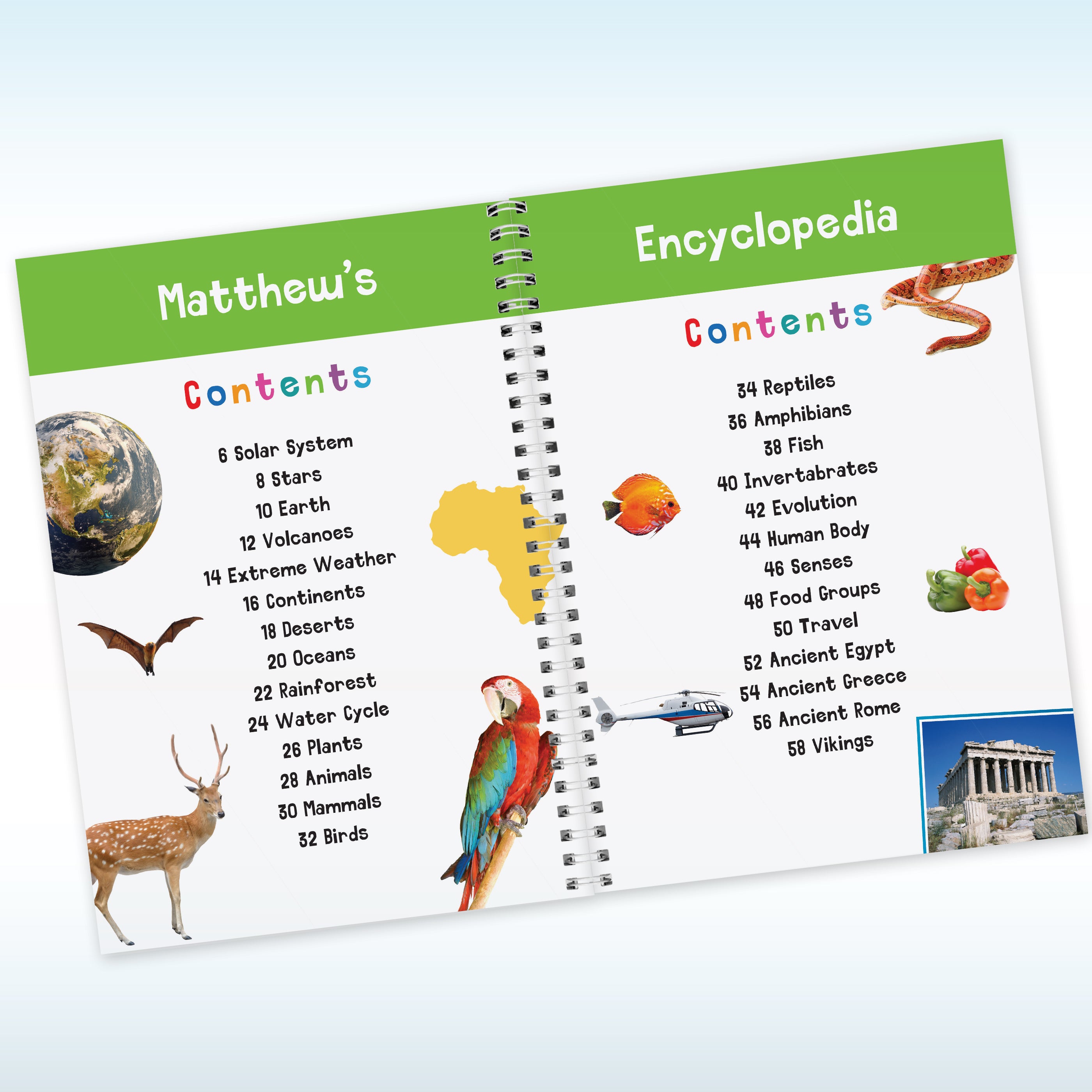 Personalised Childrens Encyclopeadia - gift & personalise