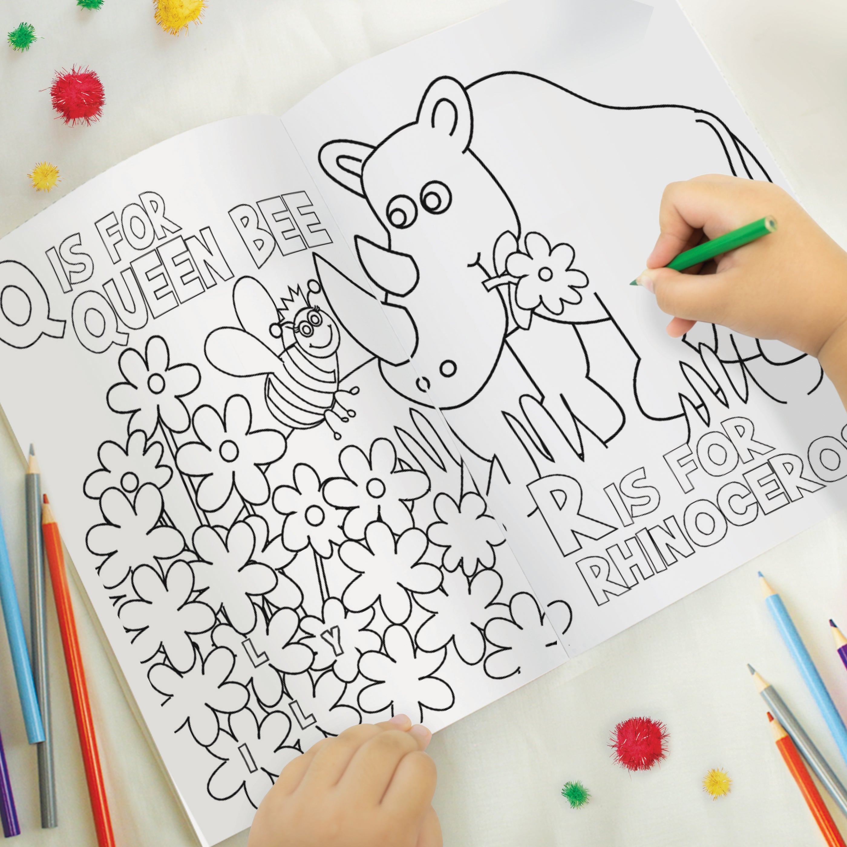 Personalised Zoo Colouring Book - gift & personalise