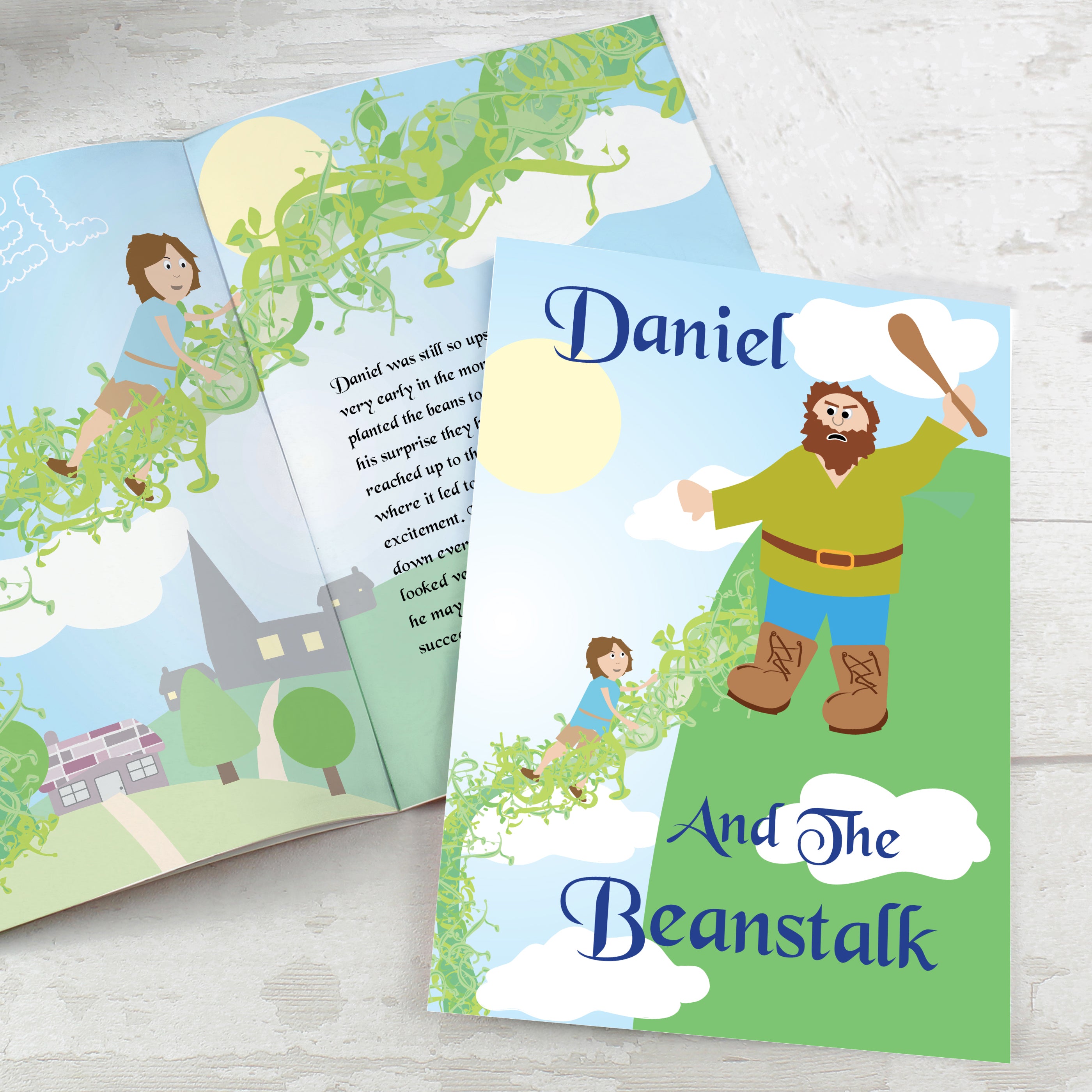 Personalised Jack and the Beanstalk Story Book - gift & personalise