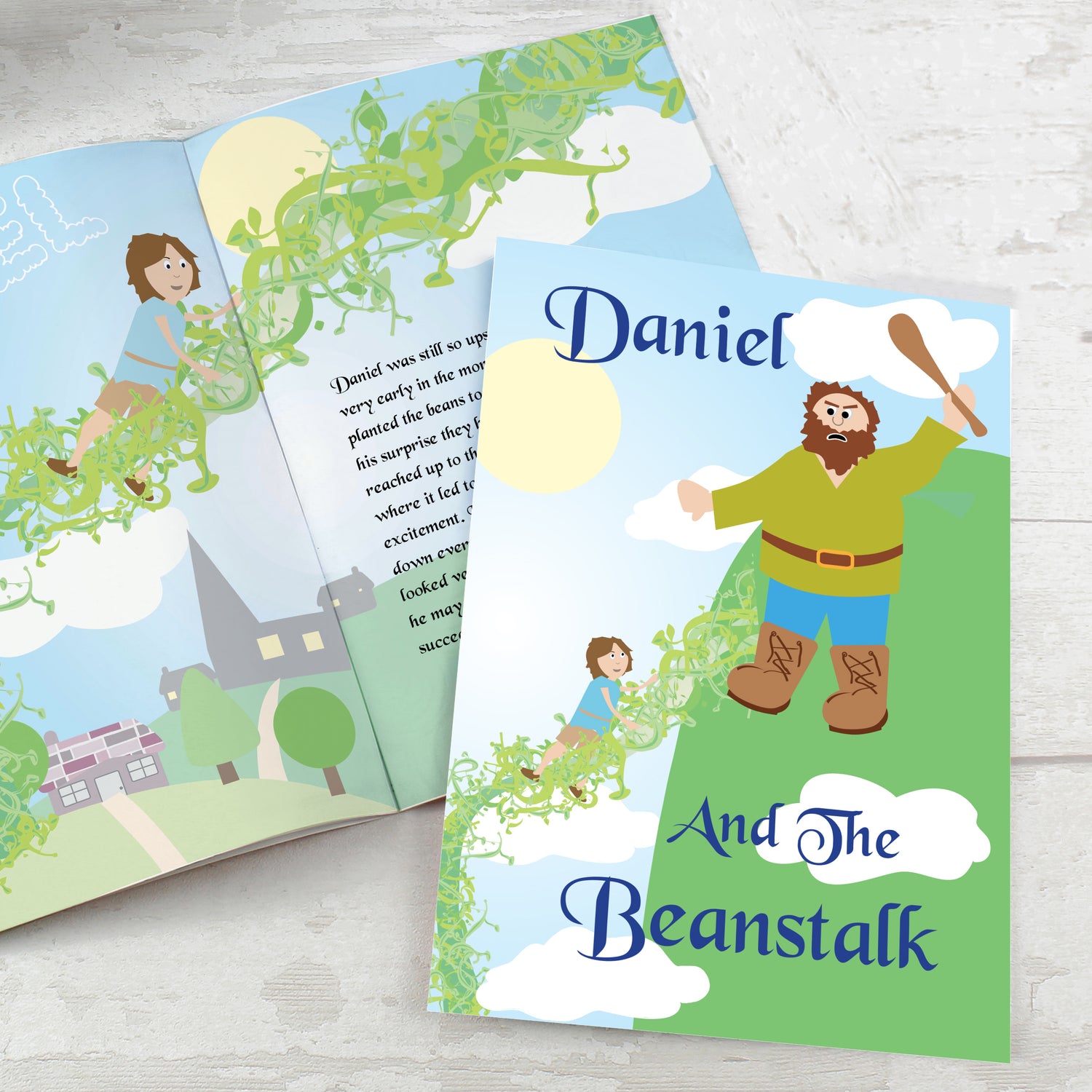 Personalised Jack and the Beanstalk Story Book - gift & personalise