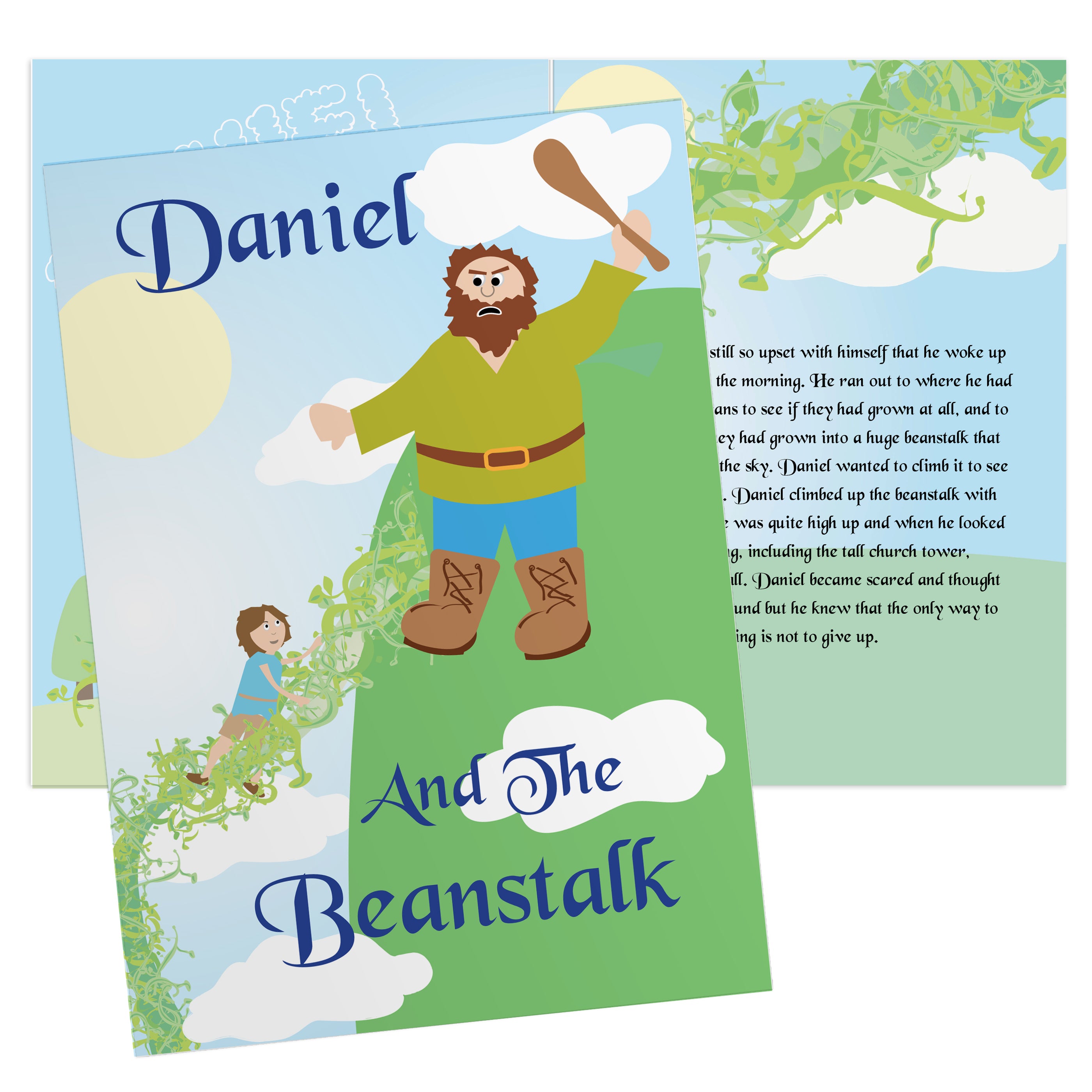 Personalised Jack and the Beanstalk Story Book - gift & personalise