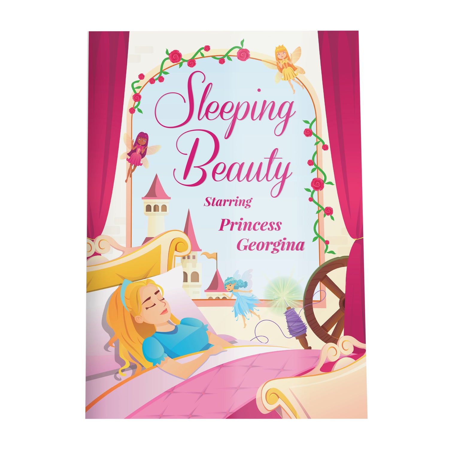 Personalised Sleeping Beauty Story Book - gift & personalise