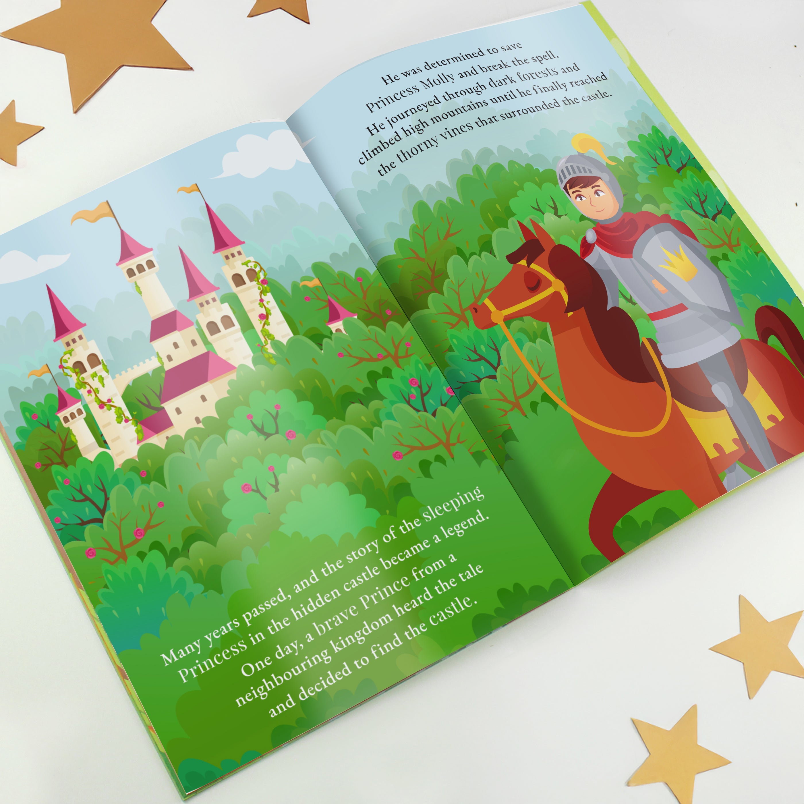 Personalised Sleeping Beauty Story Book - gift & personalise