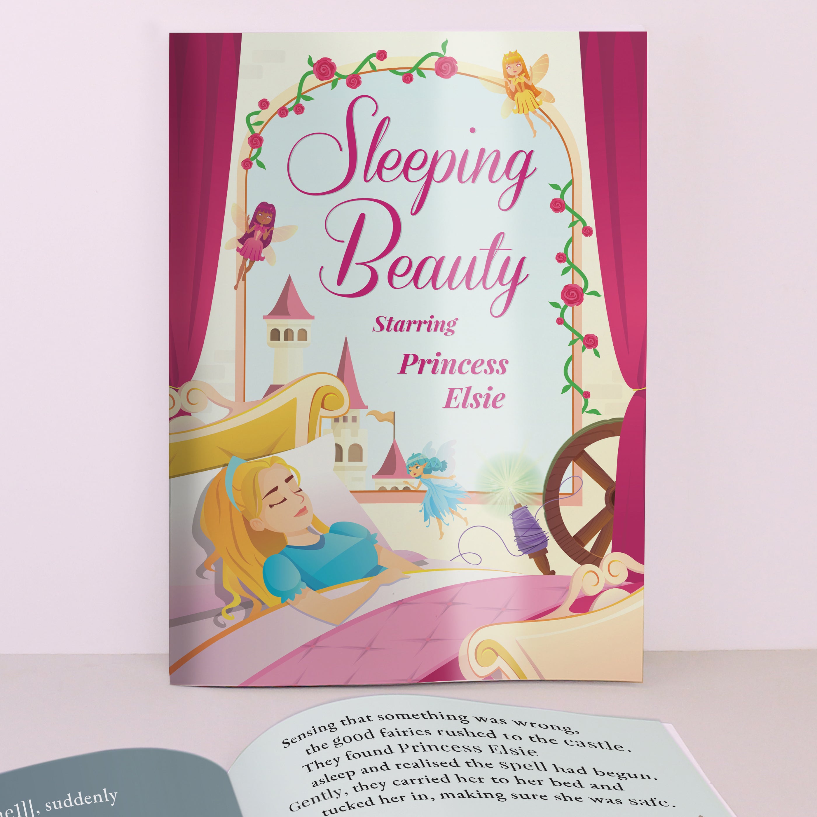 Personalised Sleeping Beauty Story Book - gift & personalise