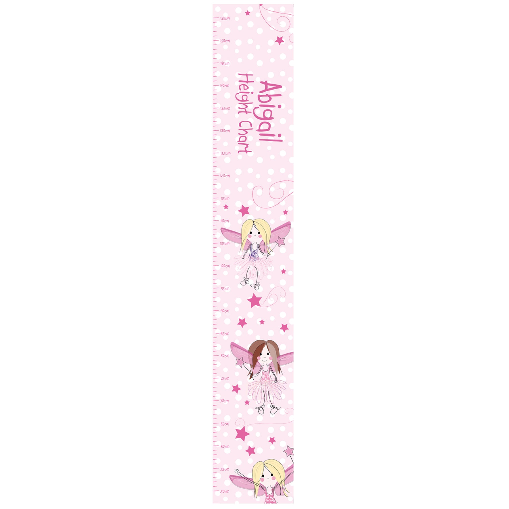 Personalised Fairy Height Chart - gift & personalise