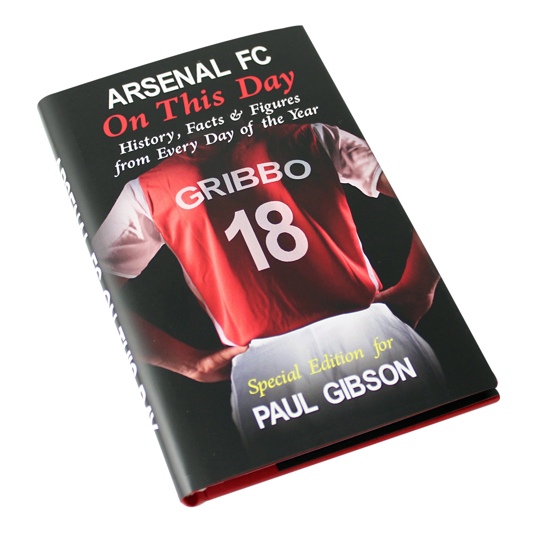 Personalised Arsenal On This Day Book - gift & personalise