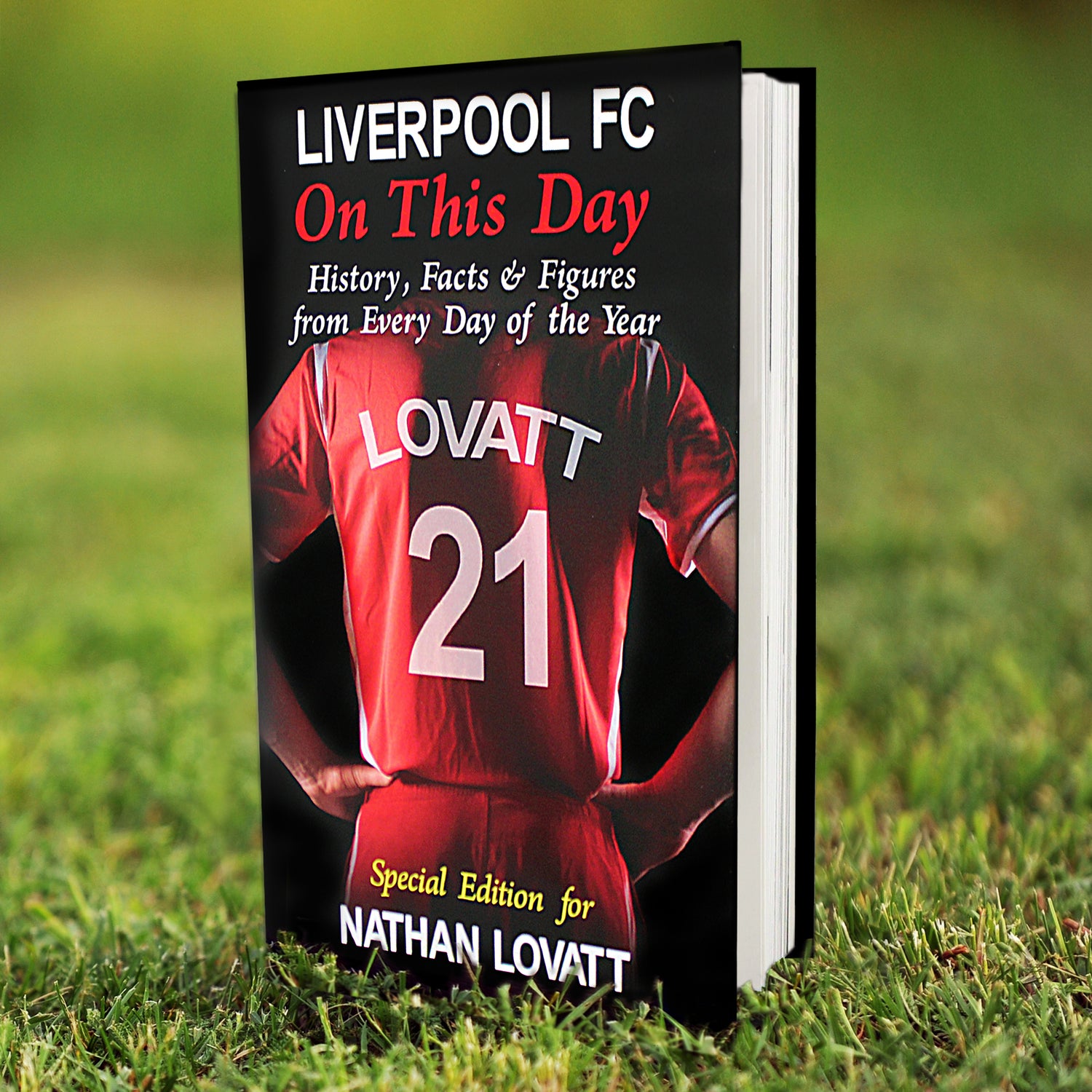 Personalised Liverpool On This Day Book - gift & personalise