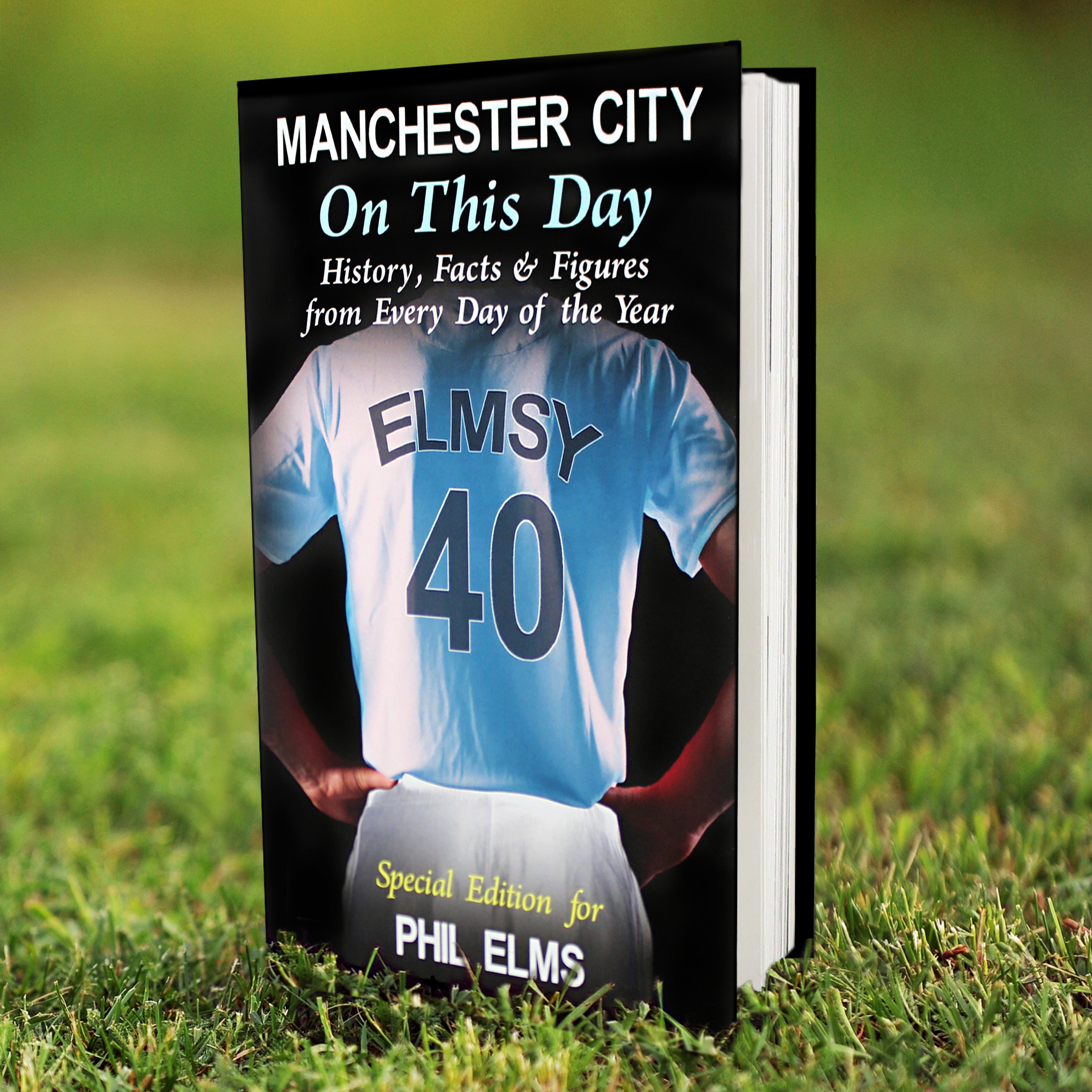 Personalised Manchester City On This Day Book - gift & personalise