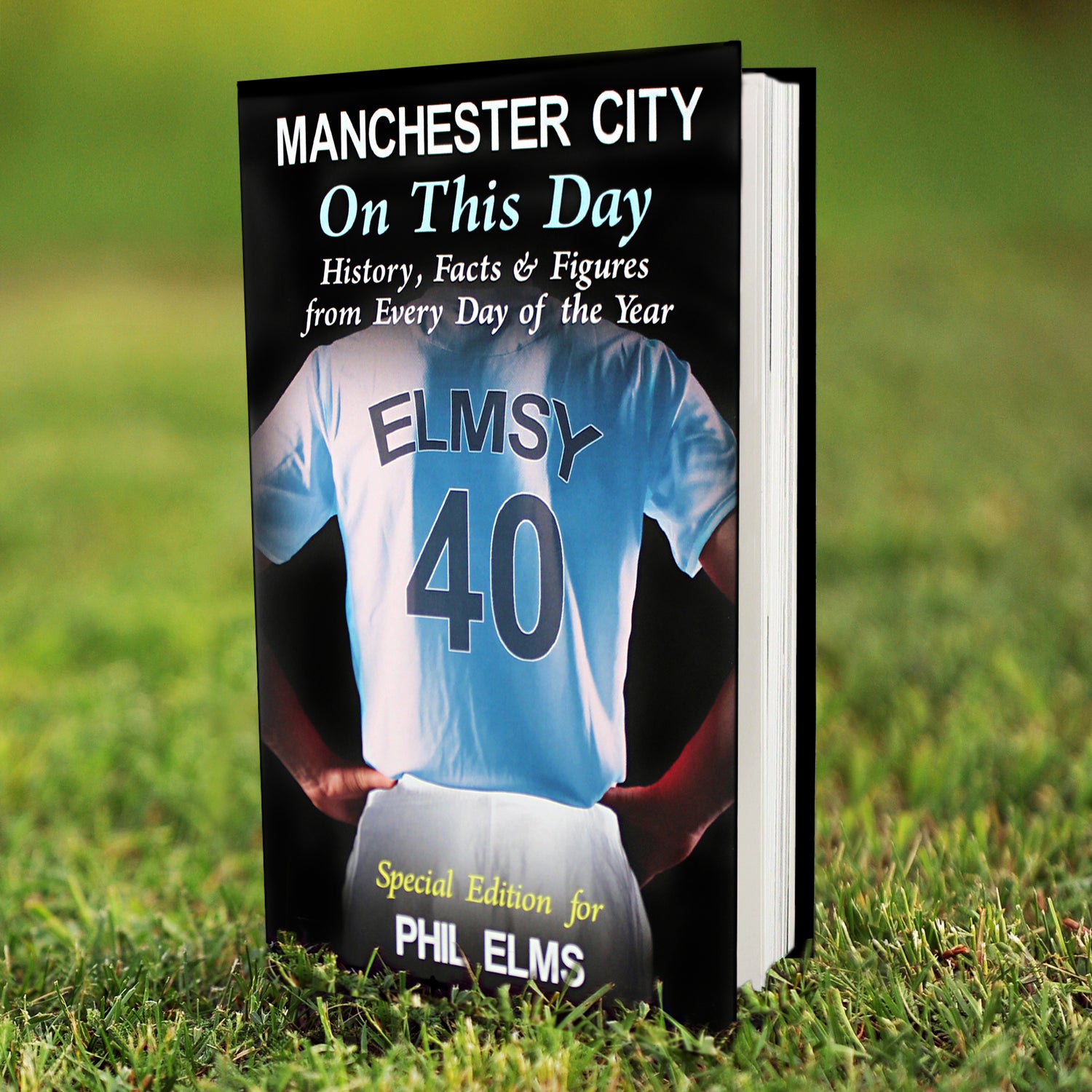 Personalised Manchester City On This Day Book - gift & personalise