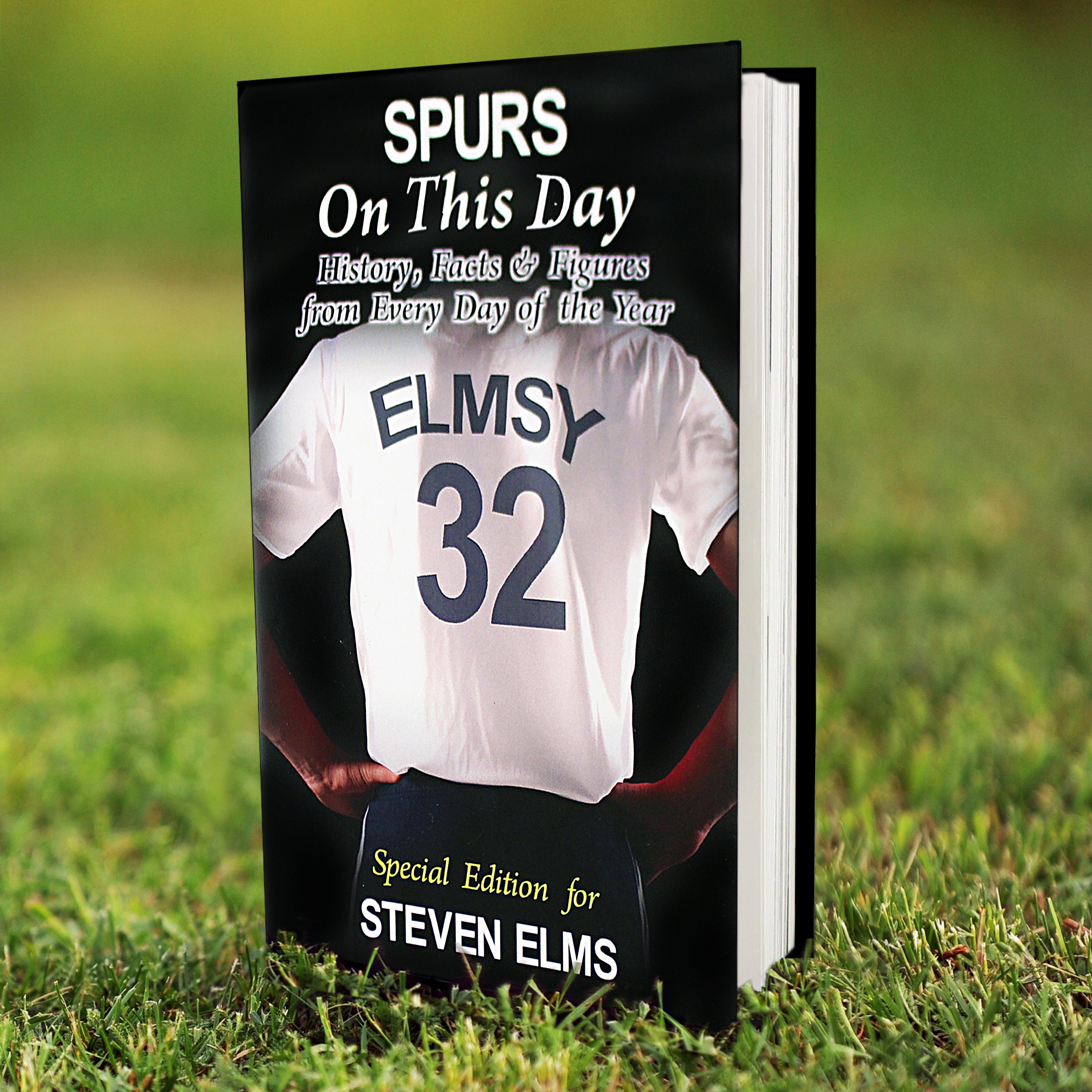 Personalised Spurs On This Day Book - gift & personalise