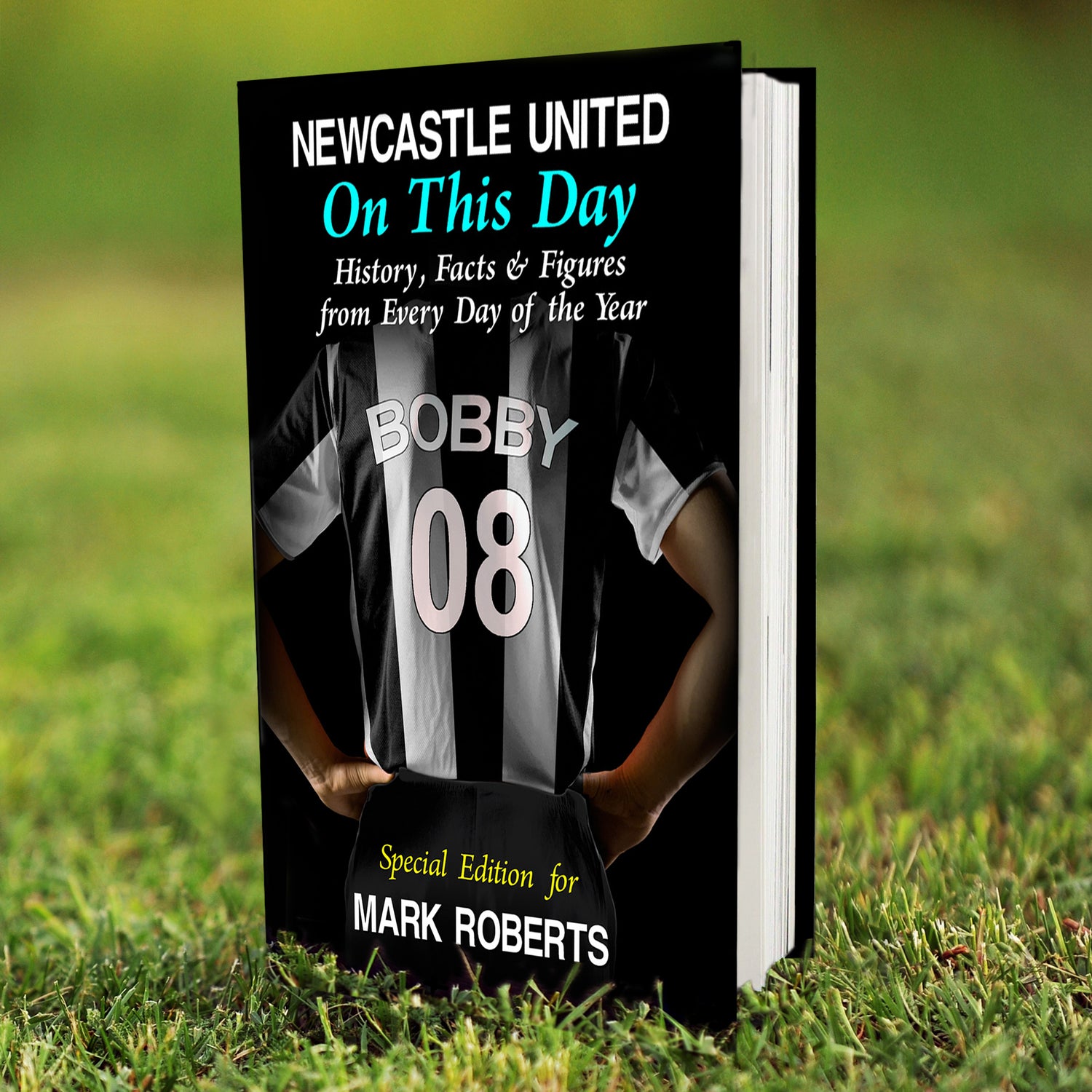 Personalised Newcastle on this Day Book - gift & personalise