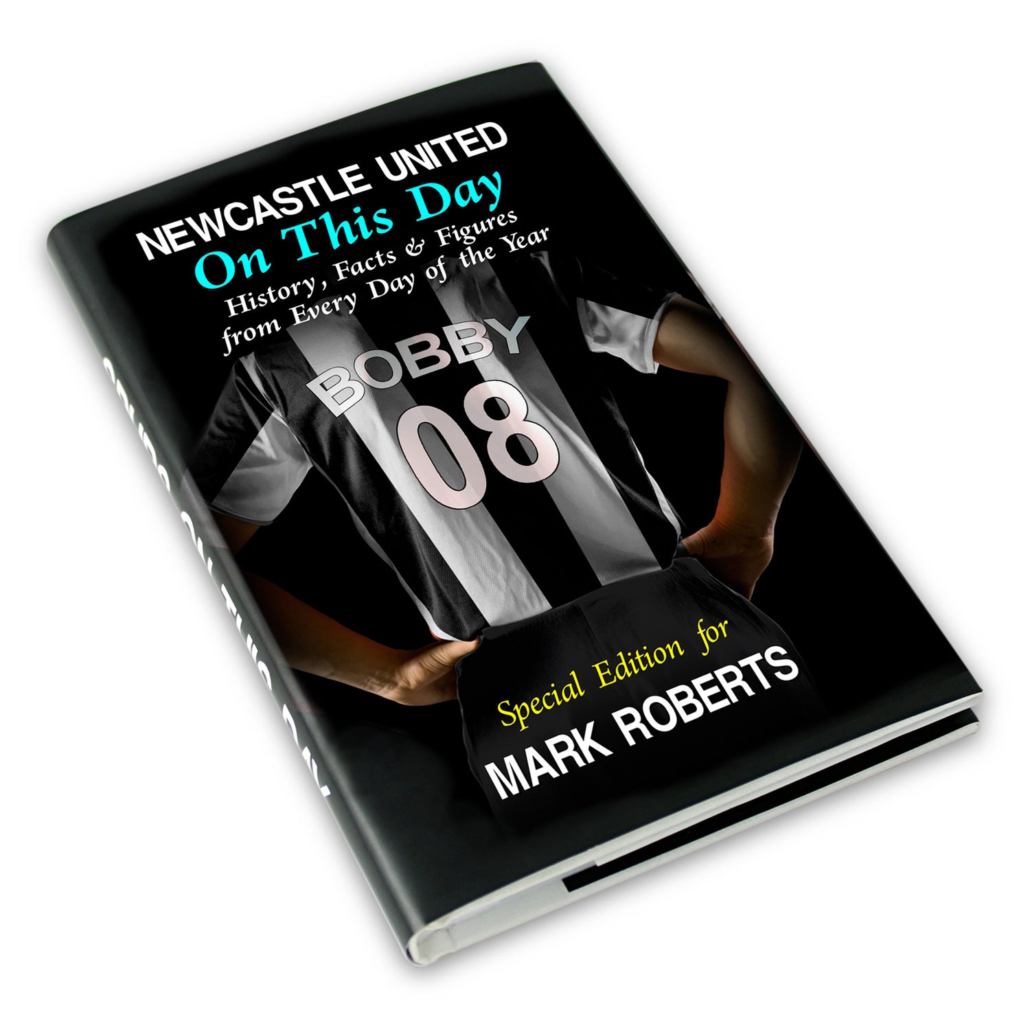 Personalised Newcastle on this Day Book - gift & personalise