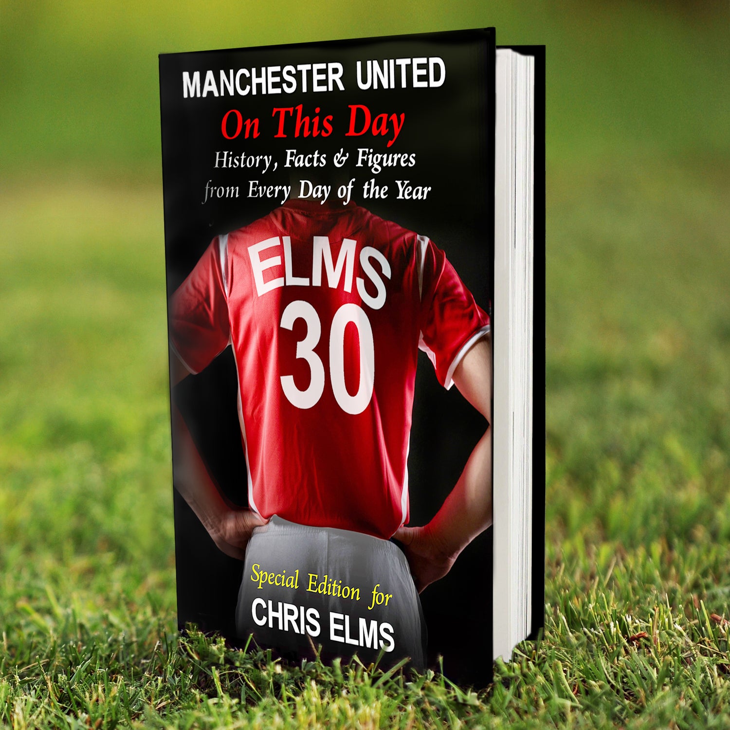 Personalised Manchester United On This Day Book - gift & personalise