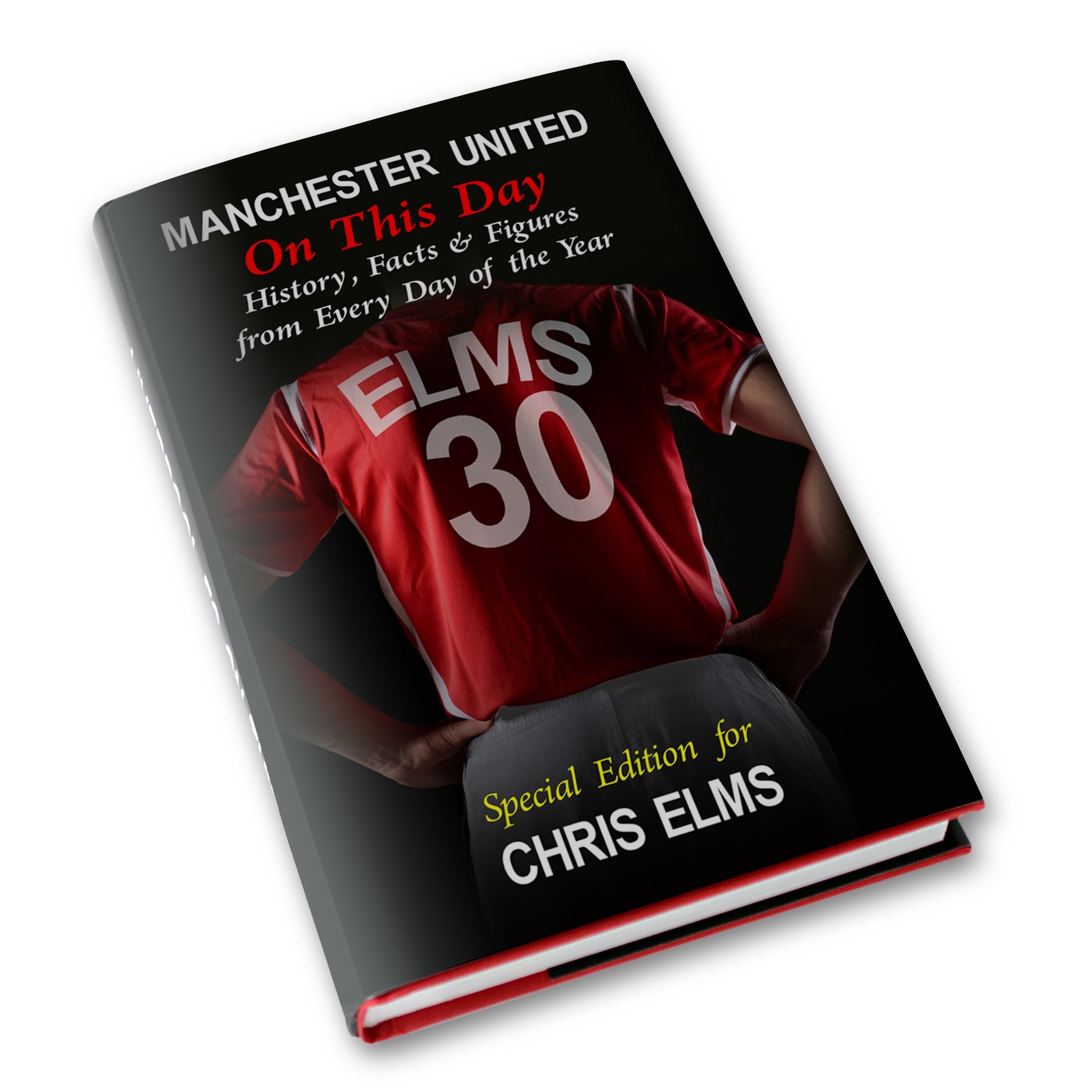 Personalised Manchester United On This Day Book - gift & personalise