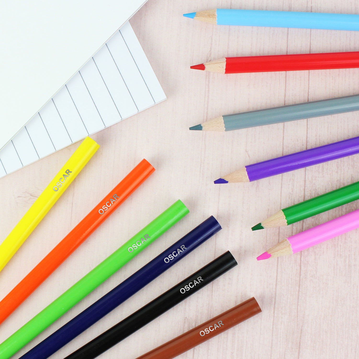 Personalised Space Colouring Book with Pencil Crayons - gift & personalise