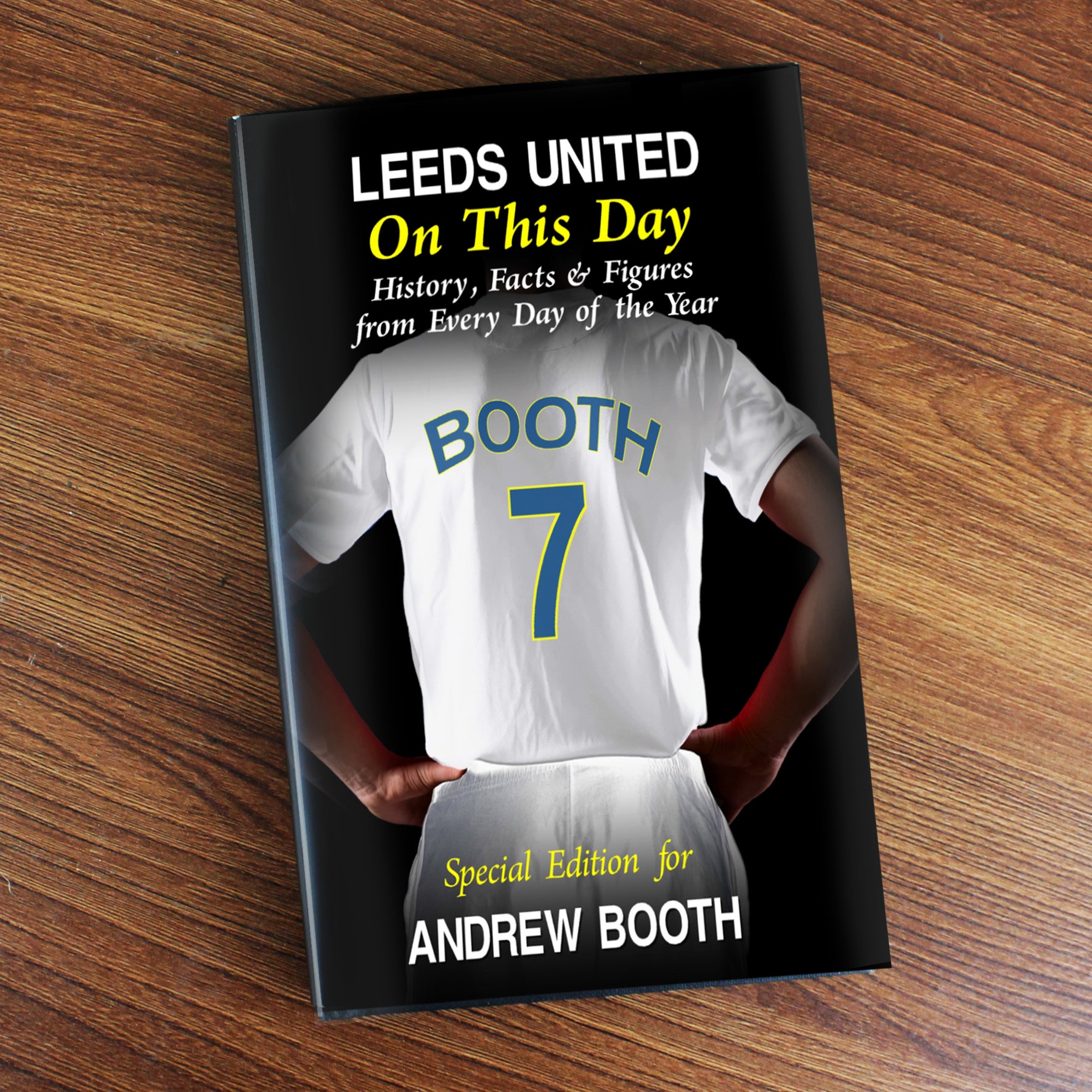 Personalised Leeds on this Day Book - gift & personalise