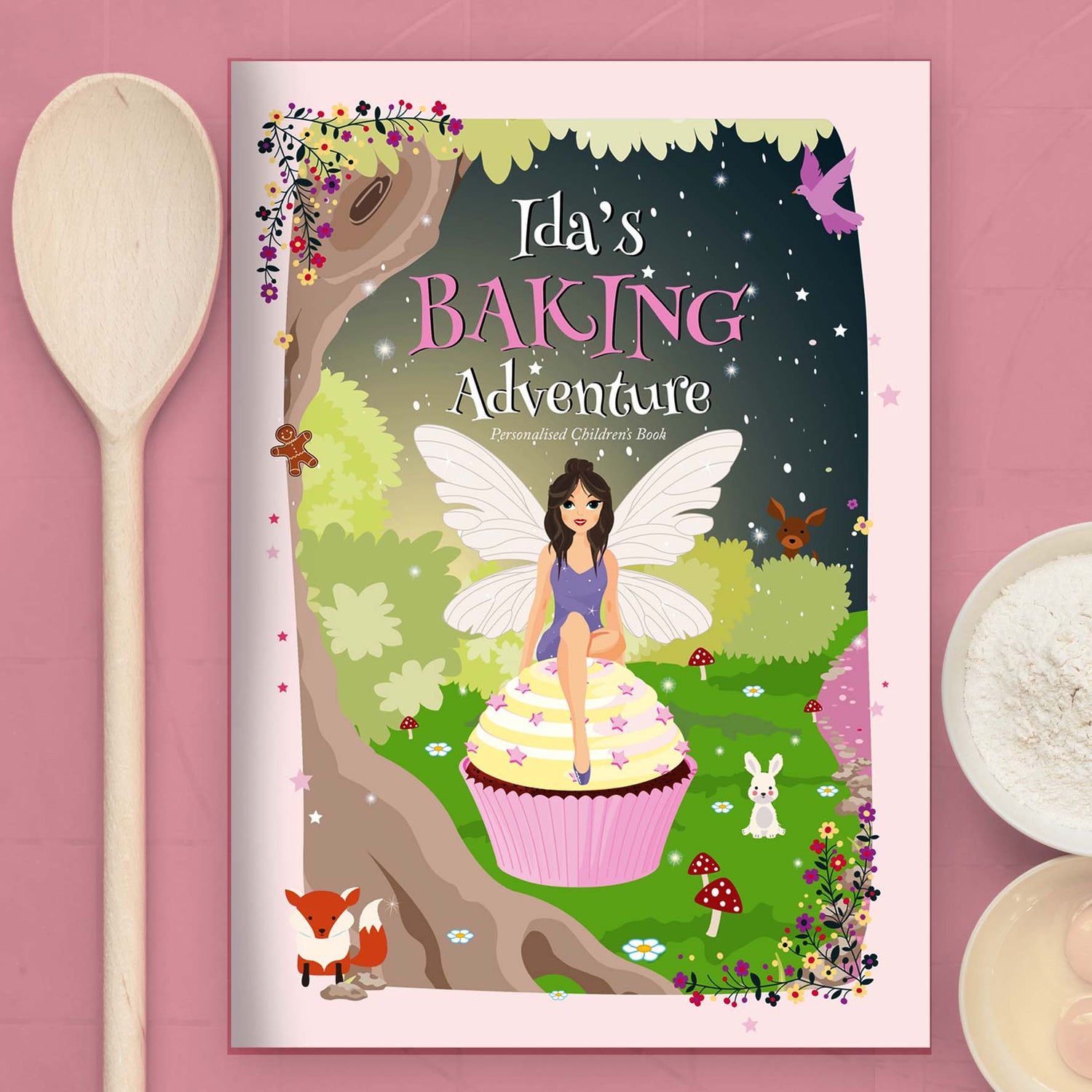 Personalised Fairy Baking Adventure Book - gift & personalise