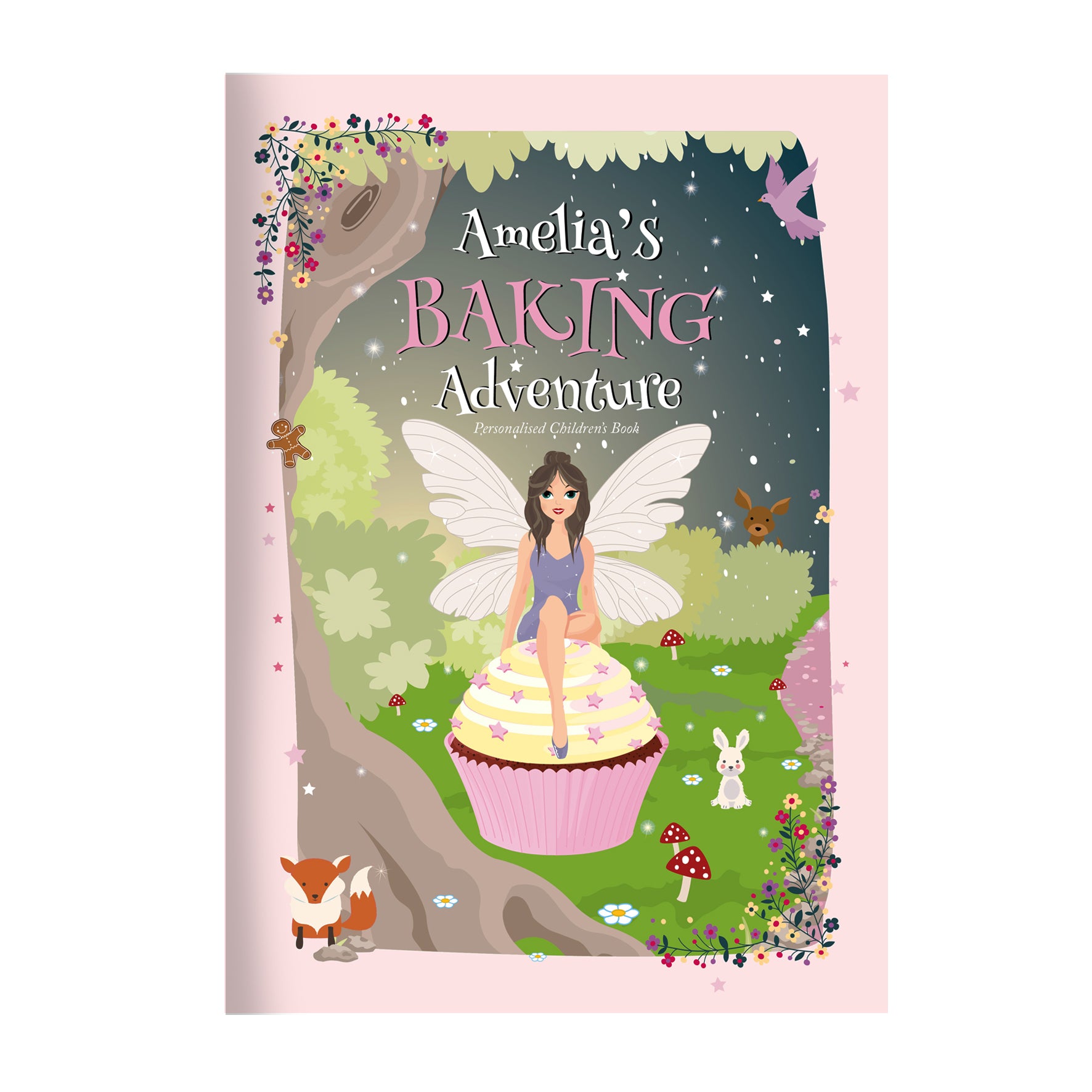 Personalised Fairy Baking Adventure Book - gift & personalise